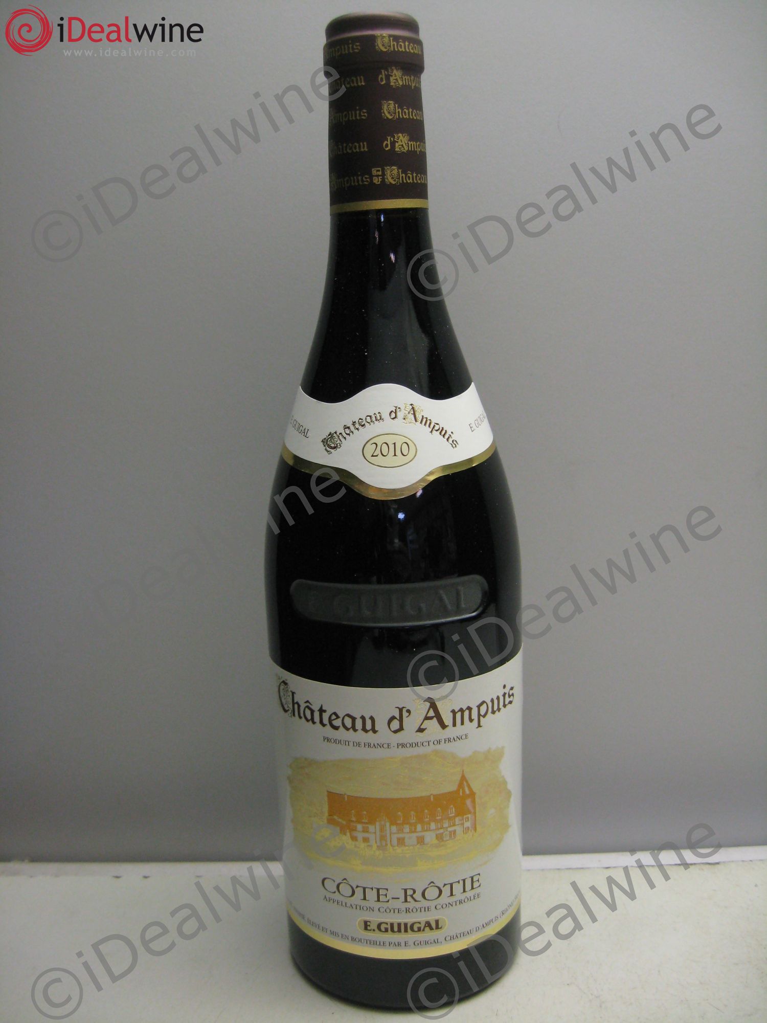 Côte-Rôtie Château d'Ampuis Guigal 2010 - Lot de 1 bouteille - 0