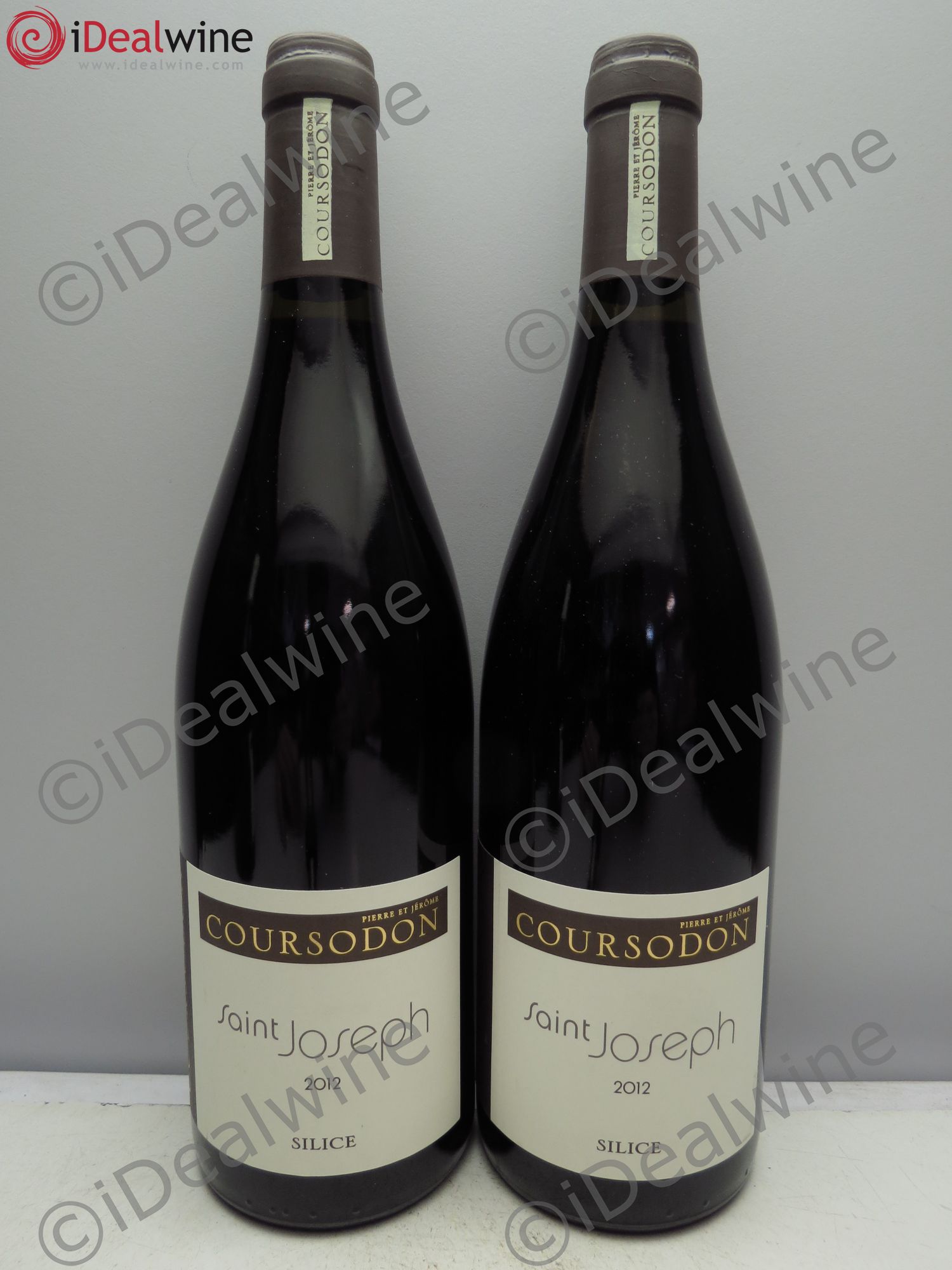 Saint-Joseph Silice Pierre et Jérôme Coursodon 2012 - Lot de 2 bouteilles - 0