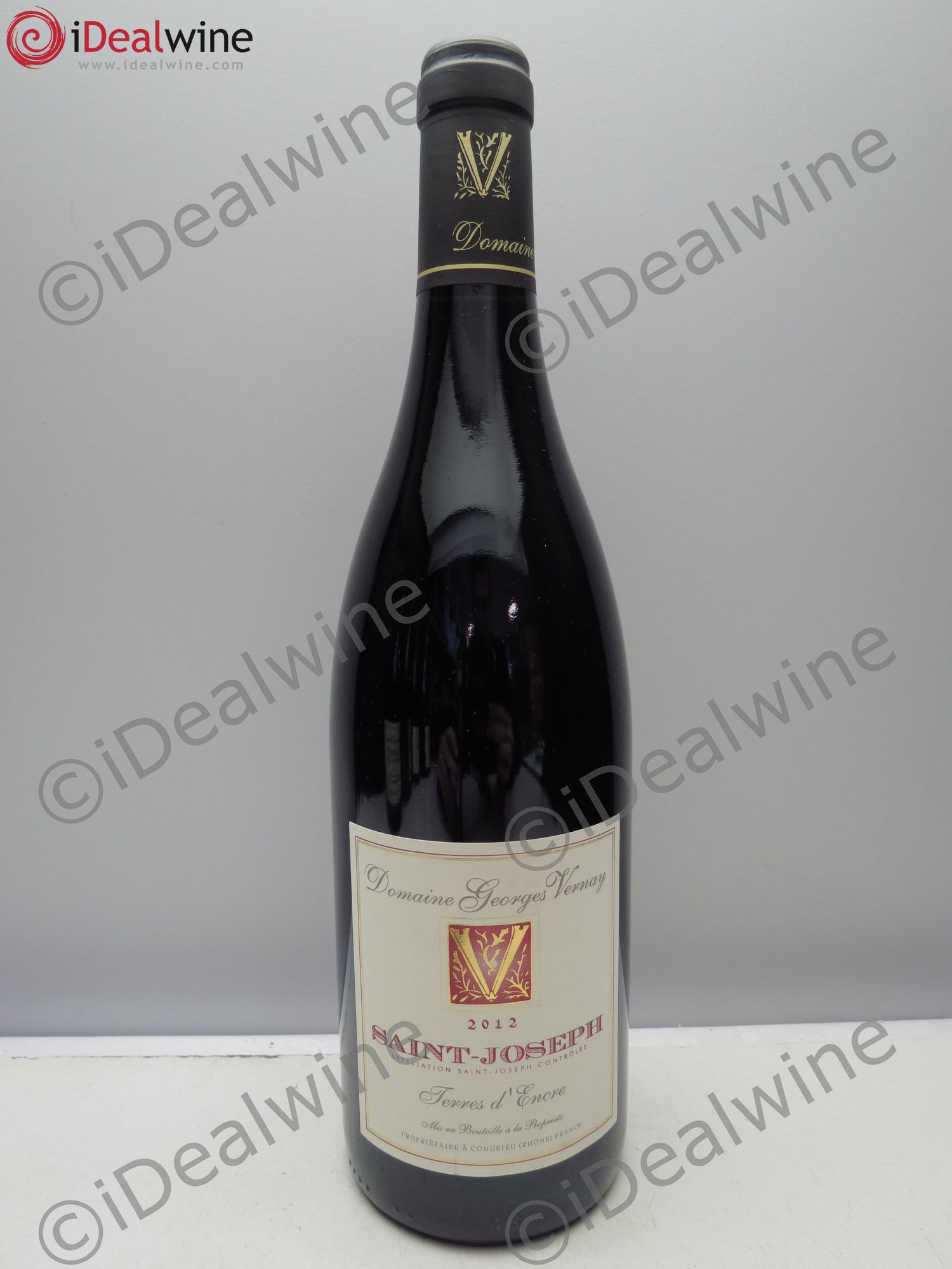 Saint-Joseph Terres d'Encre - Georges Vernay 2012 - Posten von 1 Flasche - 0