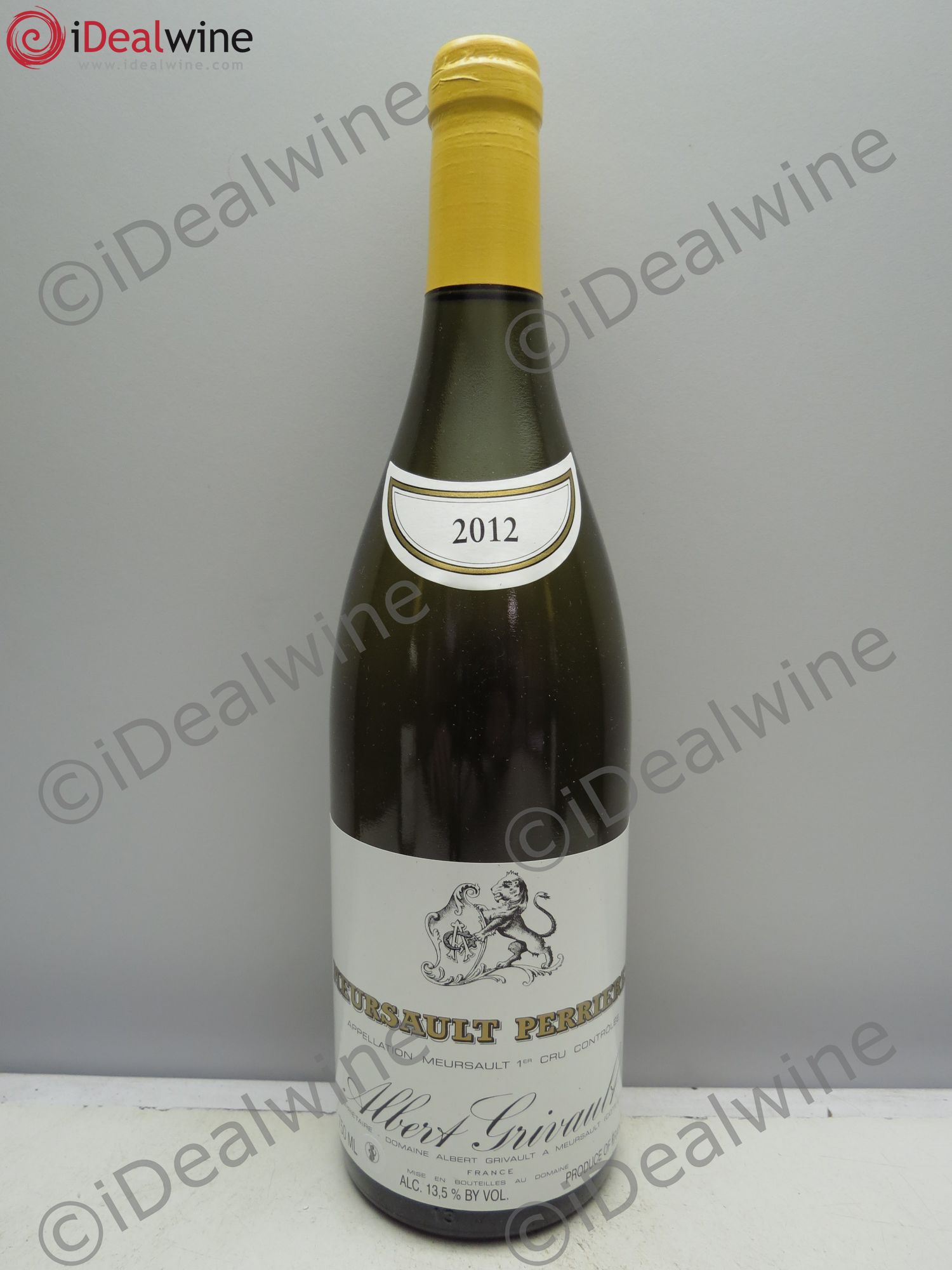 Meursault 1er Cru Perrieres Albert Grivault 2012 - Posten von 1 Flasche - 0
