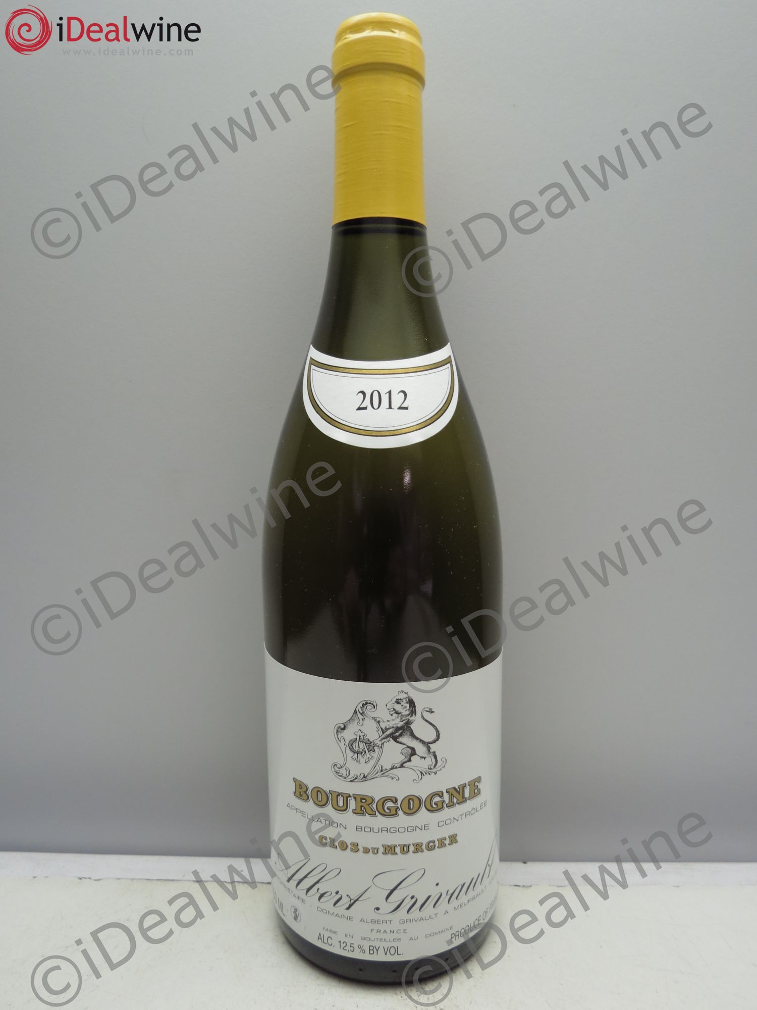 Bourgogne Clos Du Murger Albert Grivault 2012 - Posten von 1 Flasche - 0