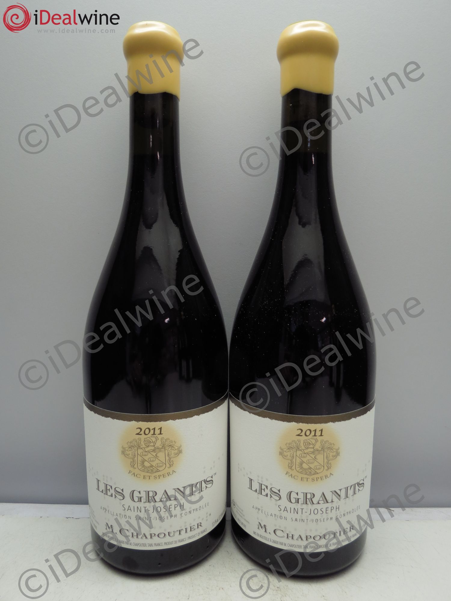 Saint-Joseph Les Granits Chapoutier 2011 - Lot de 2 bouteilles - 0