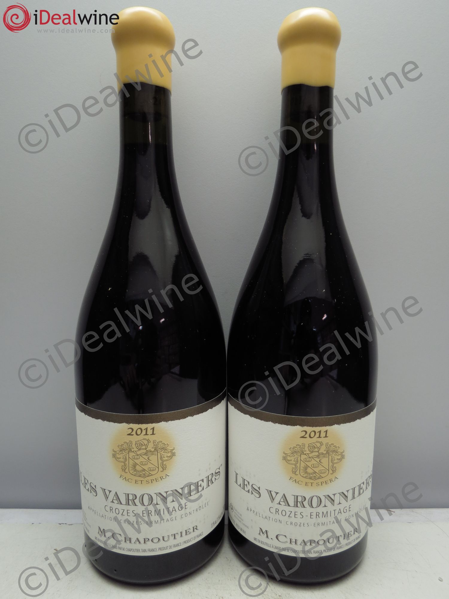 Crozes-Hermitage Les Varonniers Chapoutier 2011 - Lot de 2 bouteilles - 0