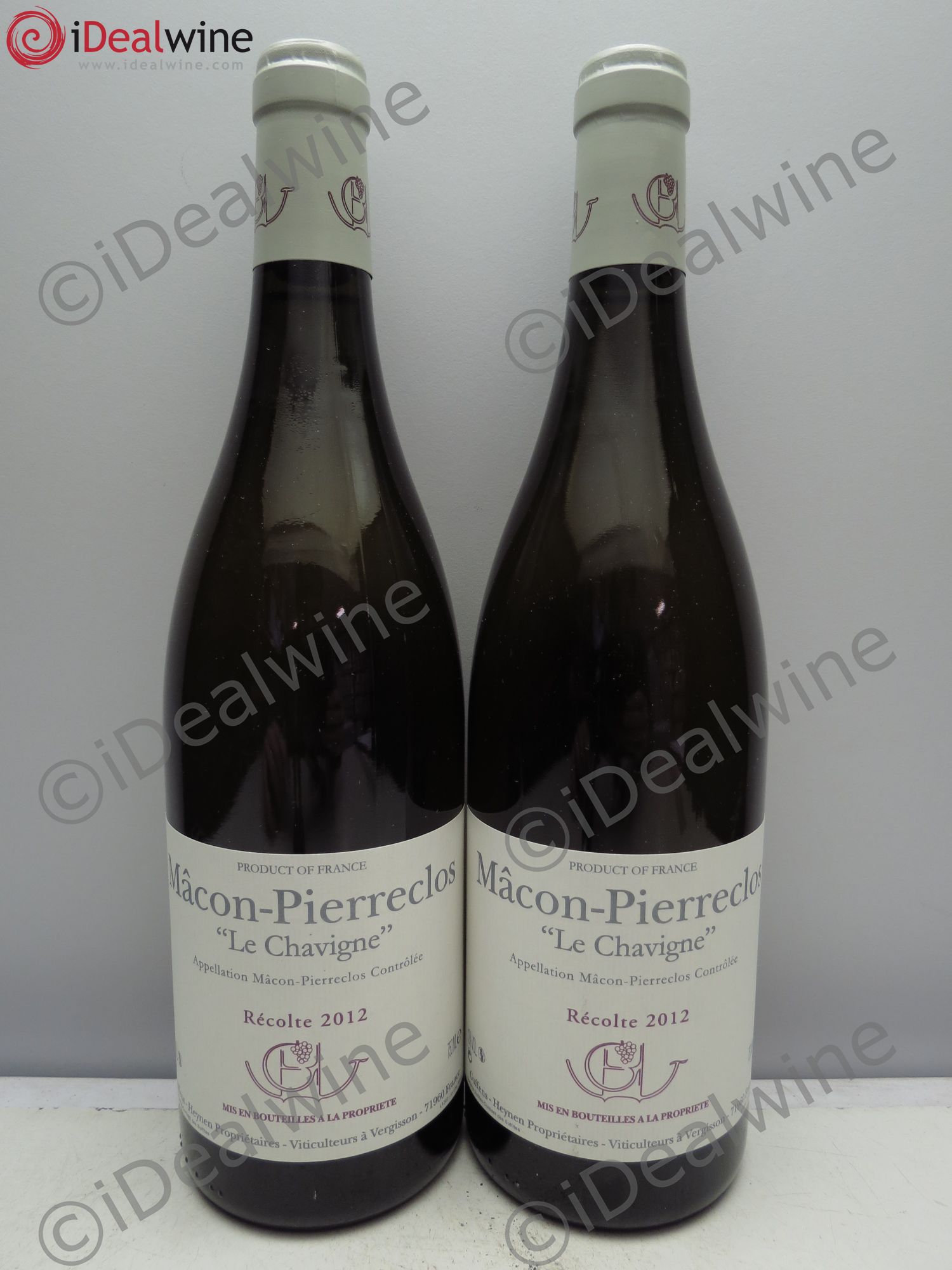 Mâcon-Pierreclos Le Chavigne Guffens-Heynen 2012 - Lot de 2 bouteilles - 0