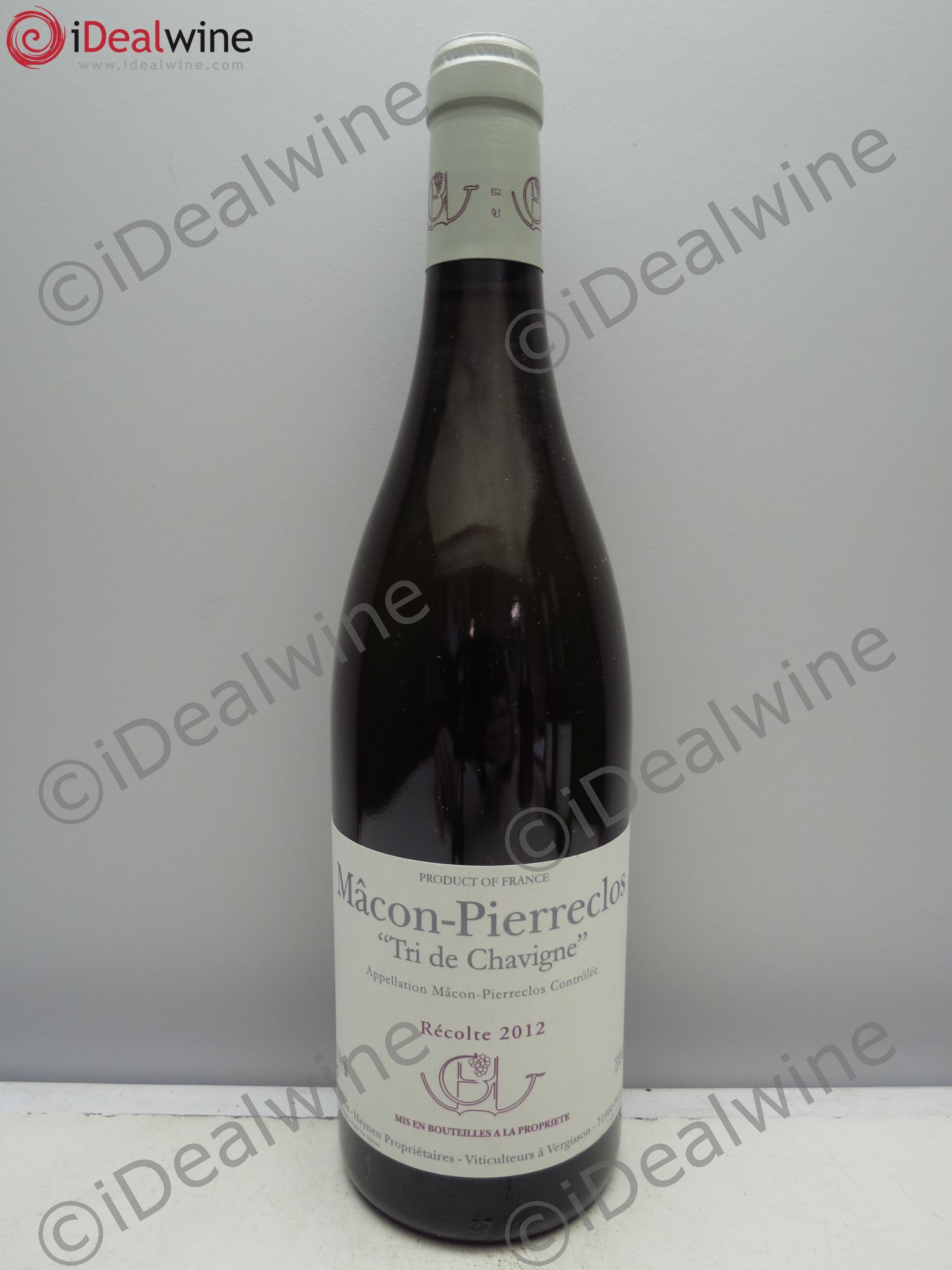 Mâcon-Pierreclos Tri de Chavigne Guffens-Heynen 2012 - Lot de 1 bouteille - 0