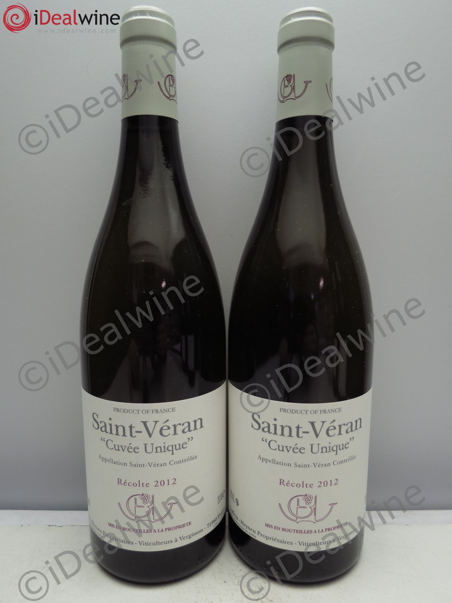 Saint-Véran Cuvee Unique Guffens Heynen 2012 - Posten von 2 Flaschen - 0
