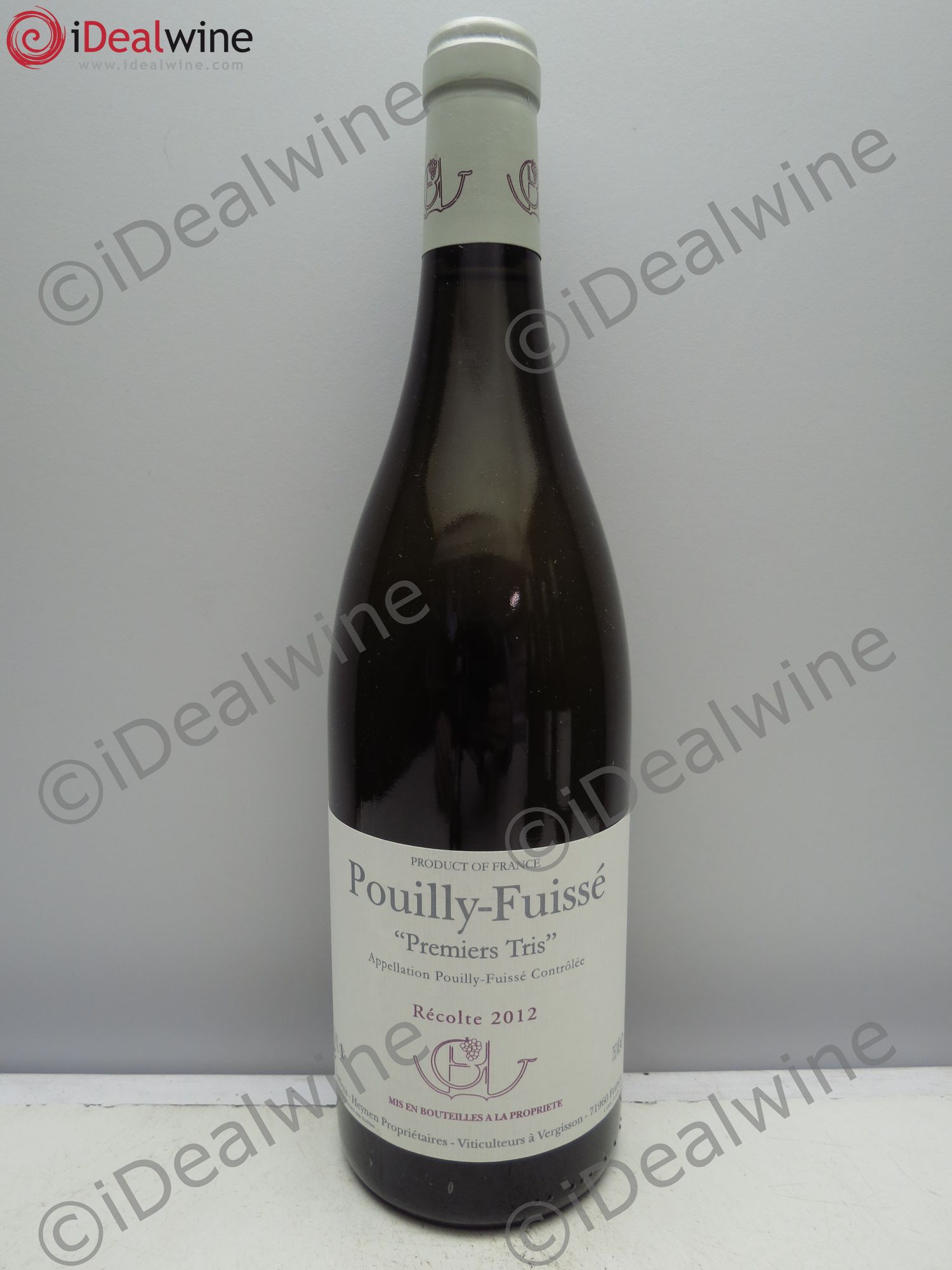Pouilly-Fuissé Premiers Tris Guffens Heynen 2012 - Posten von 1 Flasche - 0
