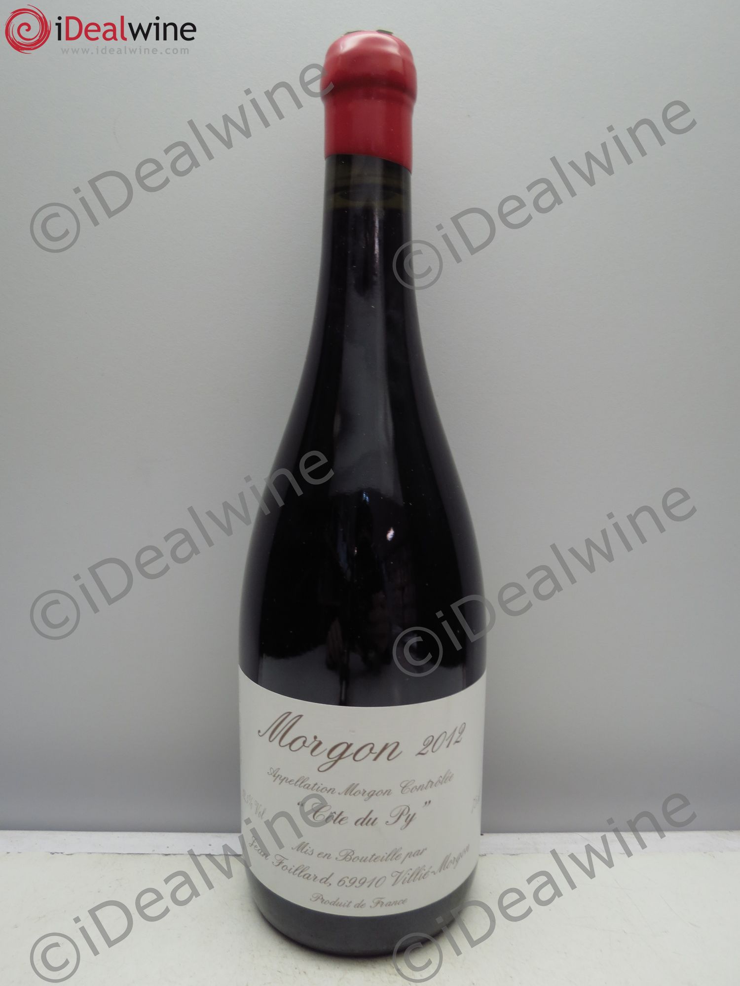 Morgon Côte du Py Jean Foillard 2012 - Lot de 1 bouteille - 0