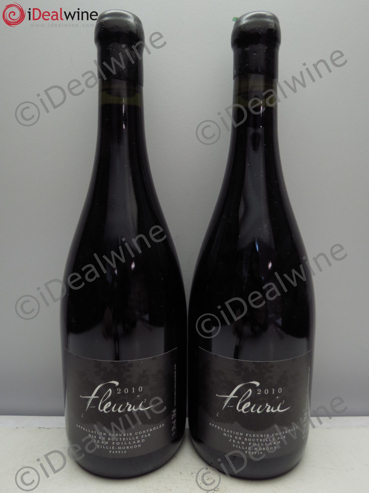 Fleurie Jean Foillard 2010 - Lot de 2 bouteilles - 0