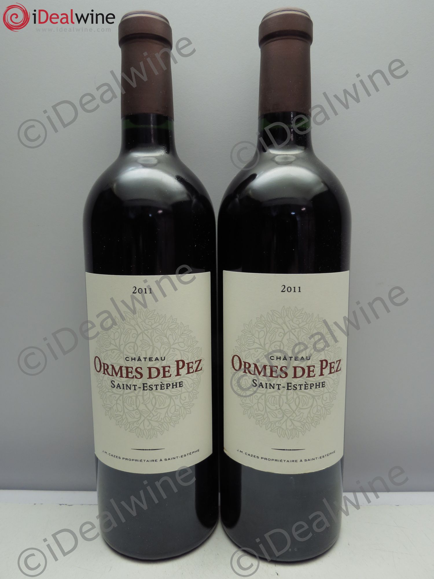 Château les Ormes de Pez 2011 - Lot de 2 bouteilles - 0