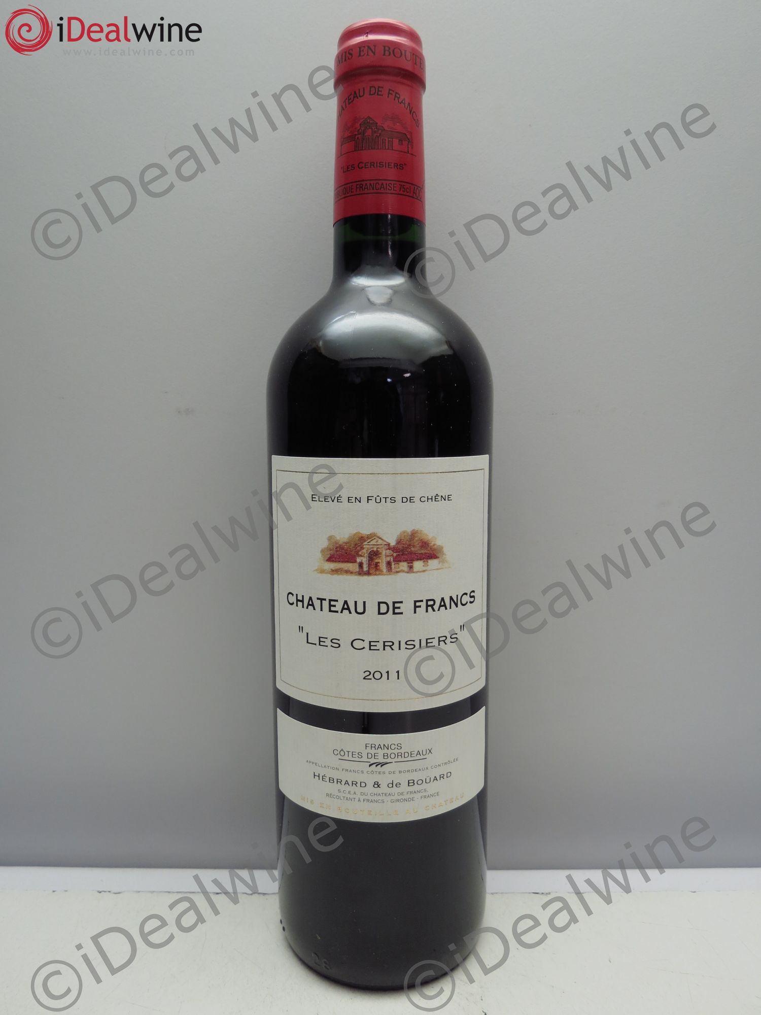 Côtes de Francs Château De Francs Les Cerisiers 2011 - Posten von 1 Flasche - 0