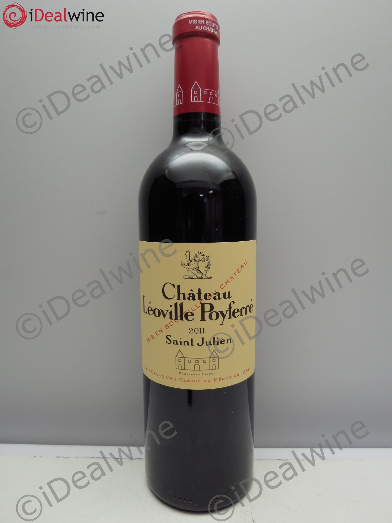 Château Léoville Poyferré 2ème Grand Cru Classé 2011 - Lot de 1 bouteille - 0