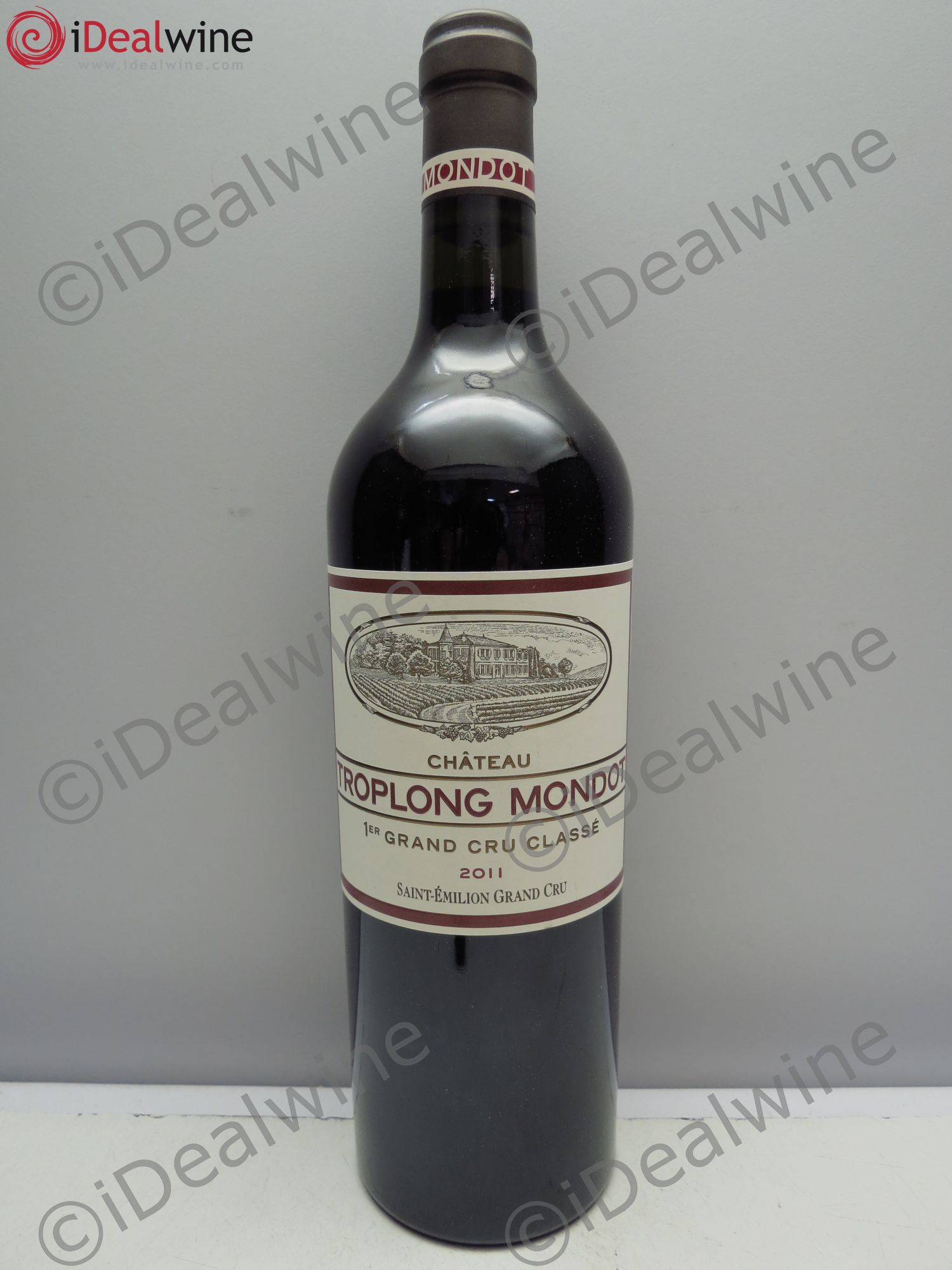 Château Troplong Mondot 1er Grand Cru Classé B 2011 - Lot de 1 bouteille - 0