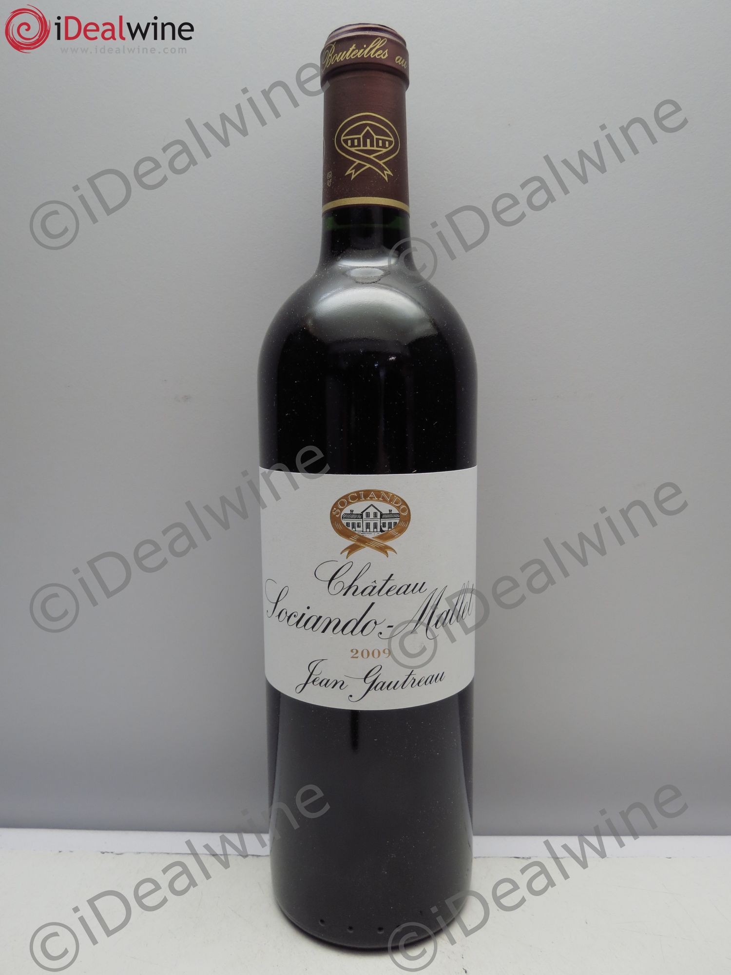 Château Sociando Mallet 2009 - Lot de 1 bouteille - 0