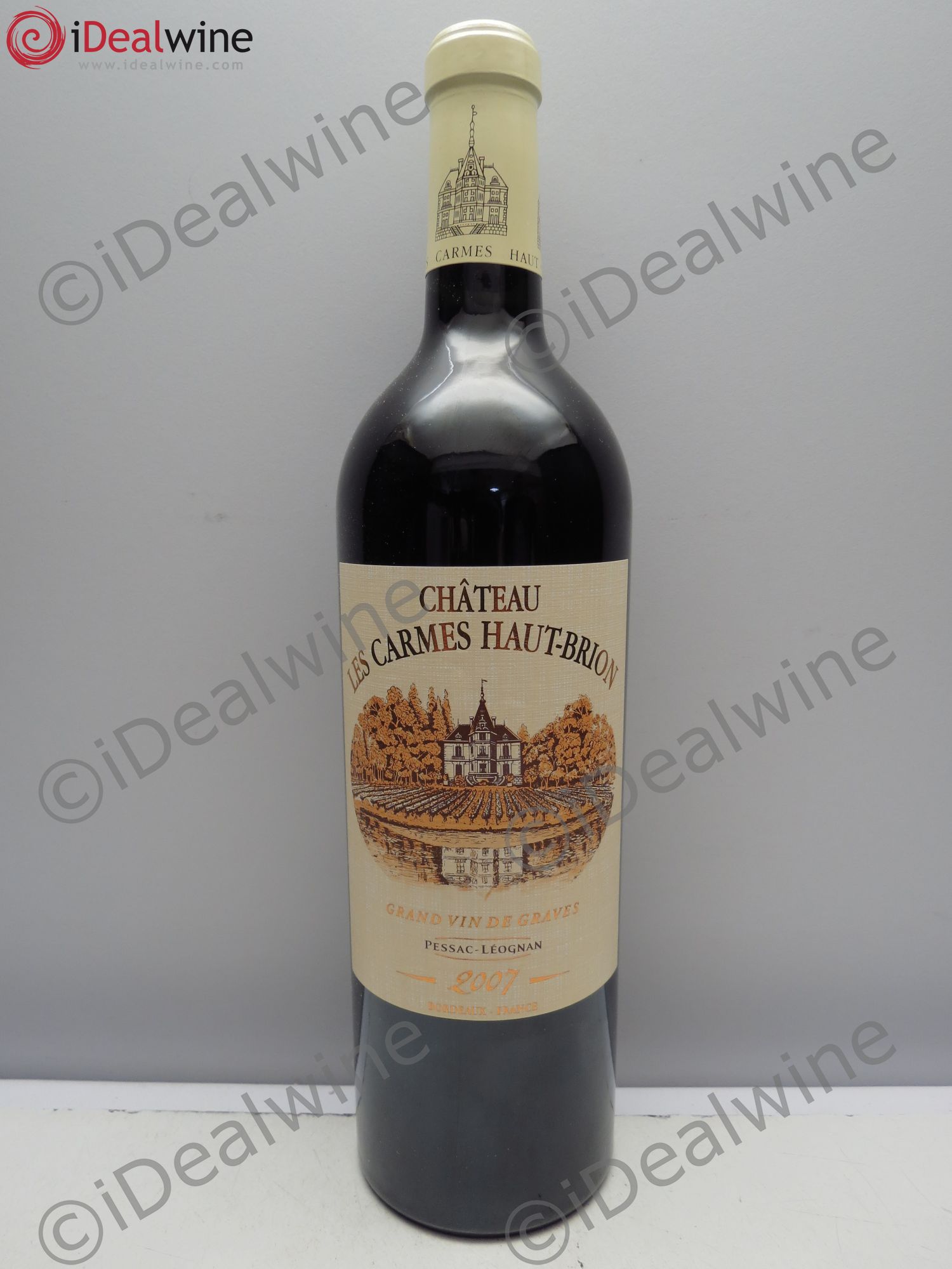 Château Les Carmes Haut-Brion 2007 - Lot de 1 bouteille - 0