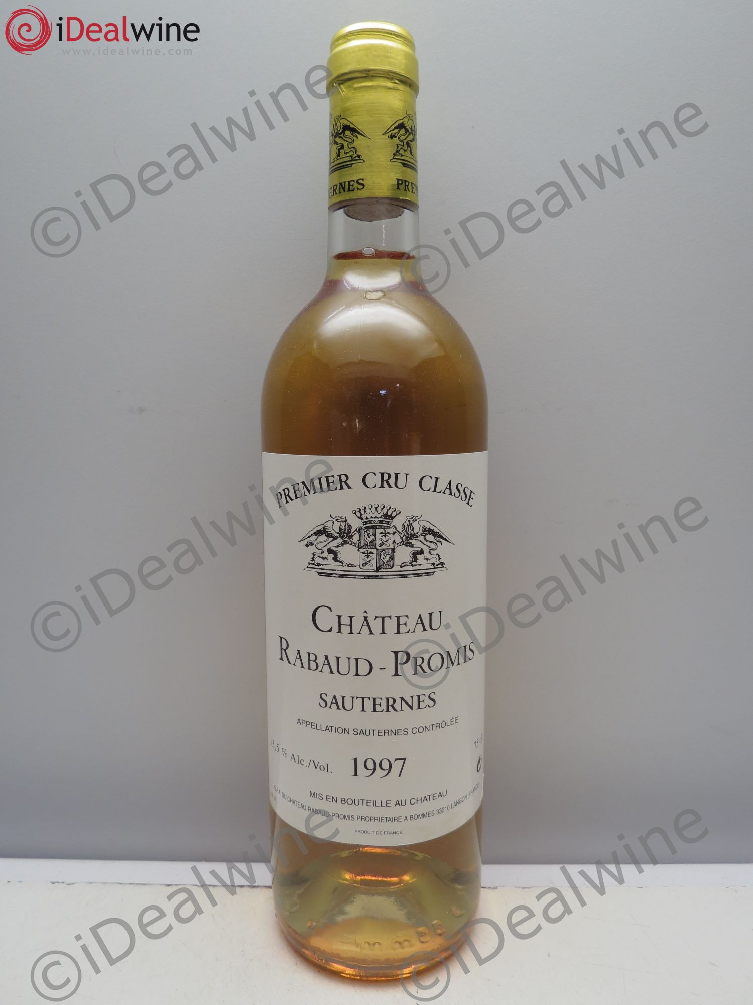 Château Rabaud Promis 1er Grand Cru Classé 1997 - Posten von 1 Flasche - 0