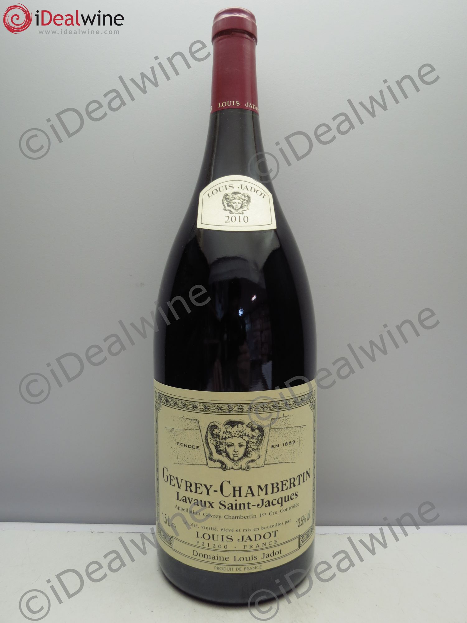 Gevrey-Chambertin 1er Cru Lavaux St Jacques Louis Jadot 2010 - Posten von 1 Magnum - 0