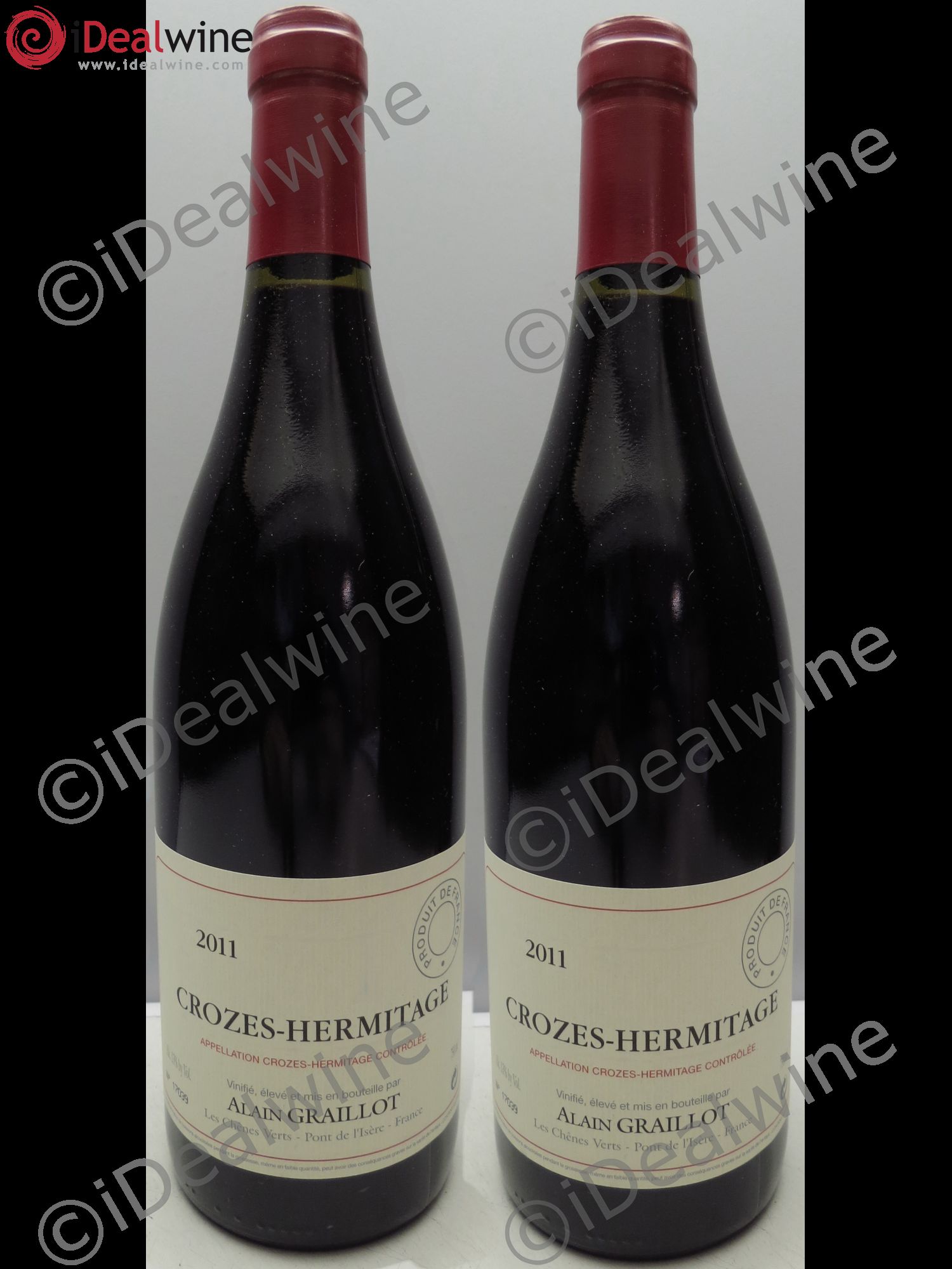 Crozes-Hermitage Domaine Graillot 2011 - Lot de 2 bouteilles - 0