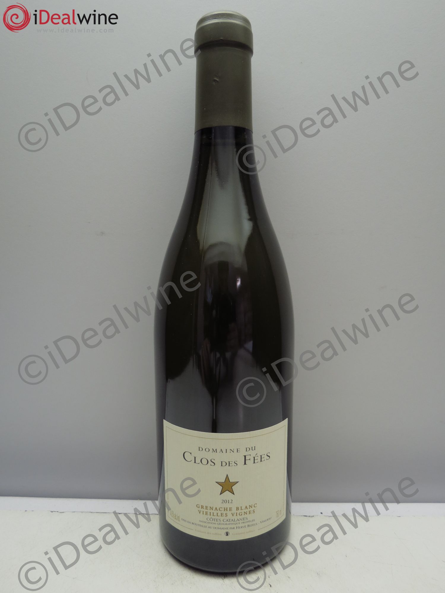 Côtes Catalanes Clos des Fées Vieilles vignes Hervé Bizeul 2012 - Lot de 1 bouteille - 0