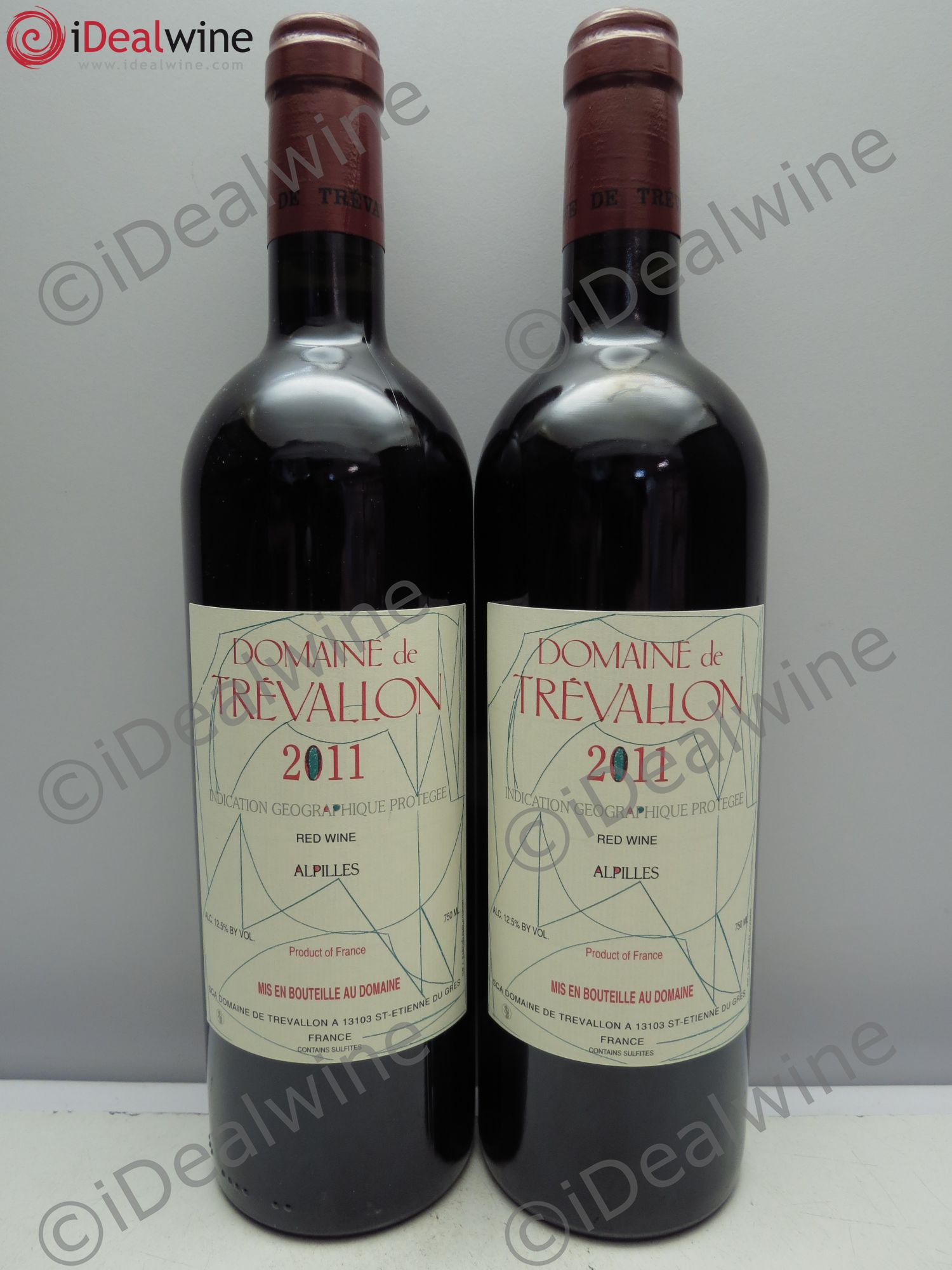 VDP Bouches du Rhône Trévallon (Domaine de) Eloi Dürrbach 2011 - Lot de 2 bouteilles - 0