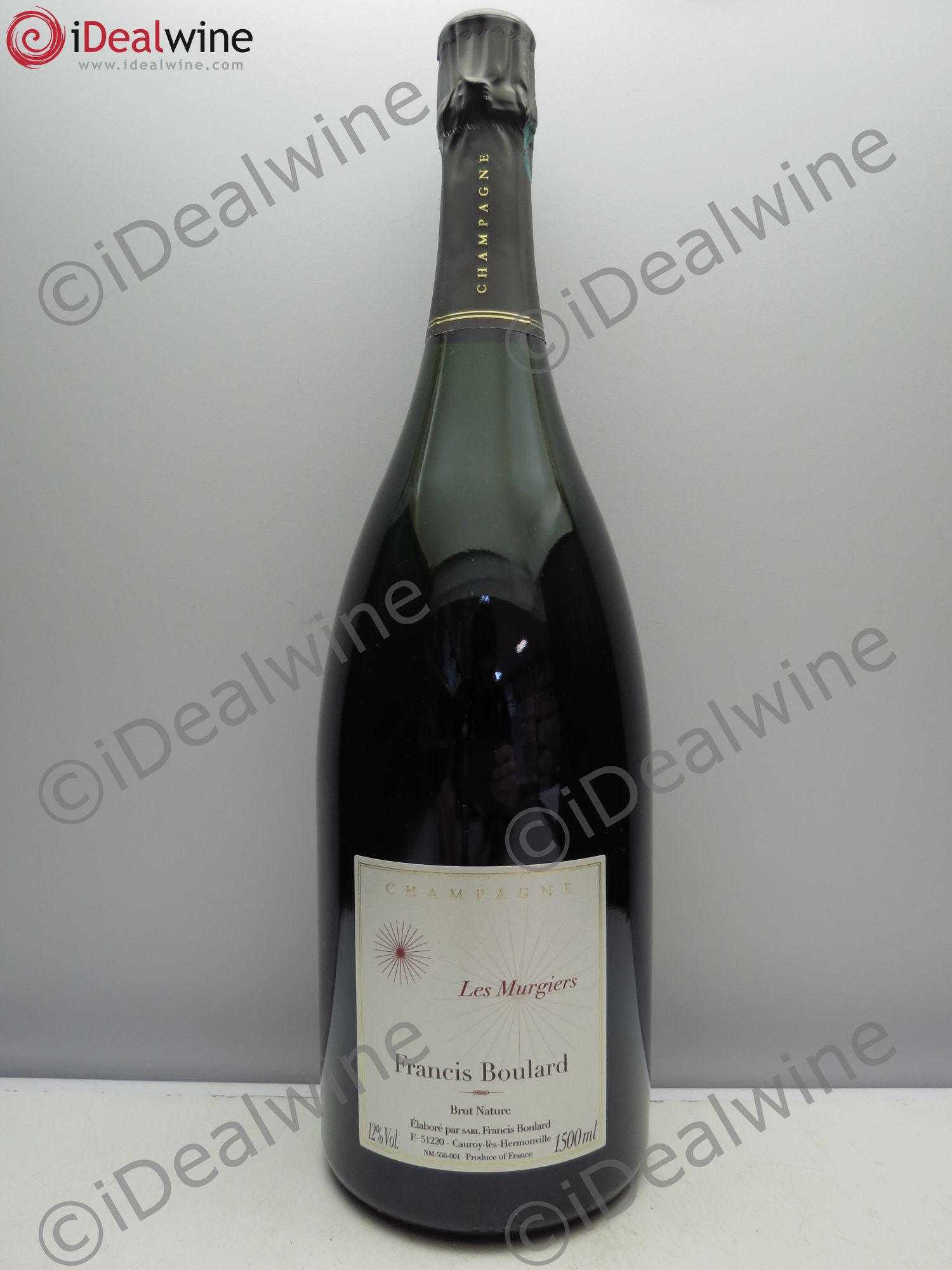 Les Murgiers Blanc de Noirs Extra-Brut Francis Boulard - Lot de 1 magnum - 0
