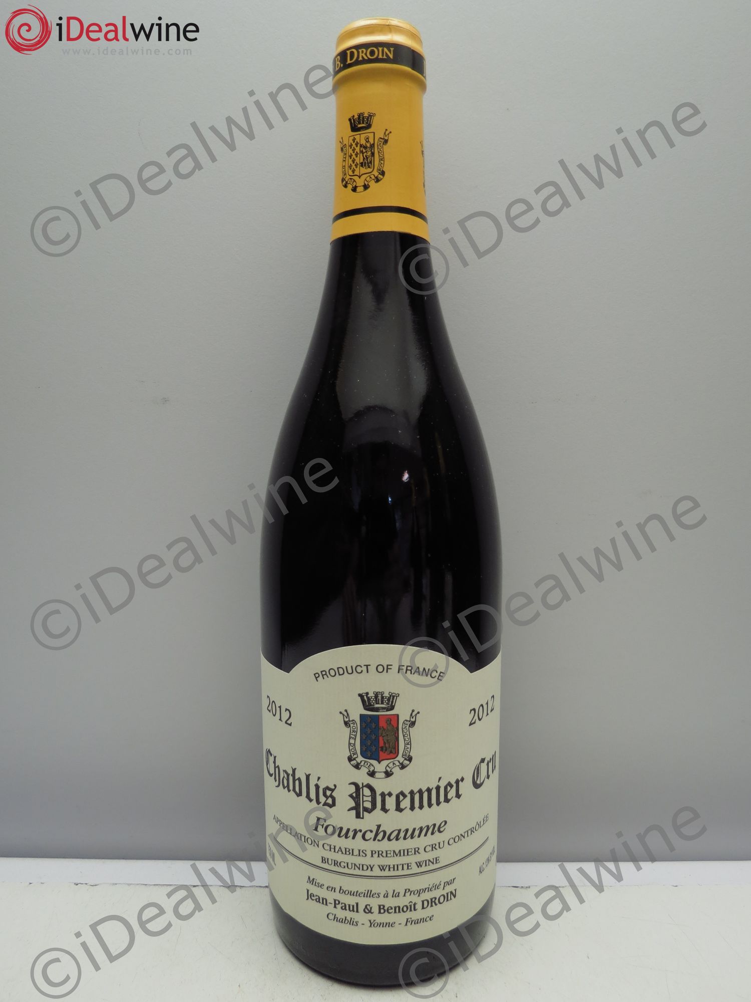 Chablis 1er Cru Fourchaume Jp. & B. Droin 2012 - Posten von 1 Flasche - 0