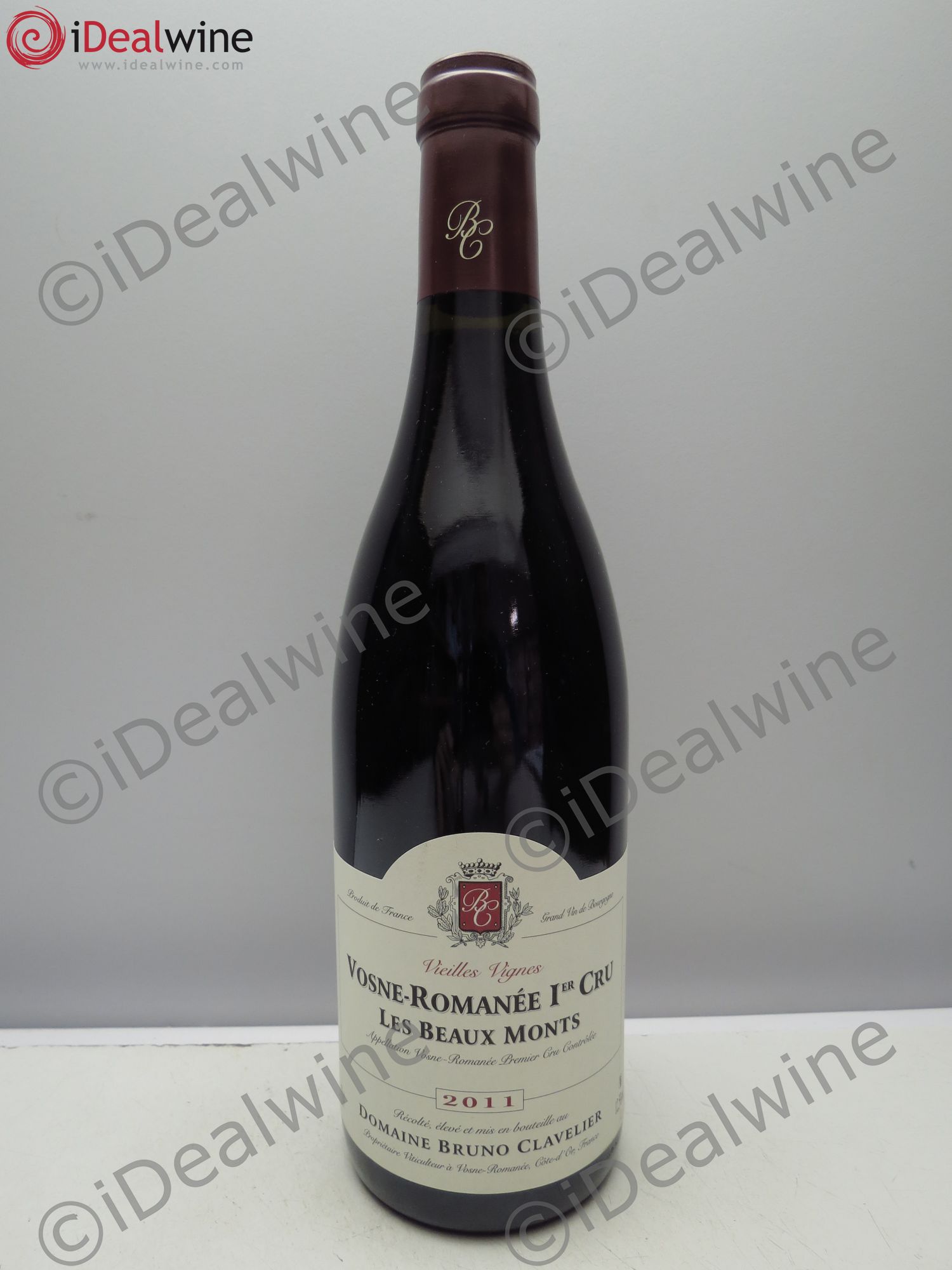 Vosne-Romanée 1er Cru Les Beaux Monts Vieilles Vignes Bruno Clavelier 2011 - Posten von 1 Flasche - 0