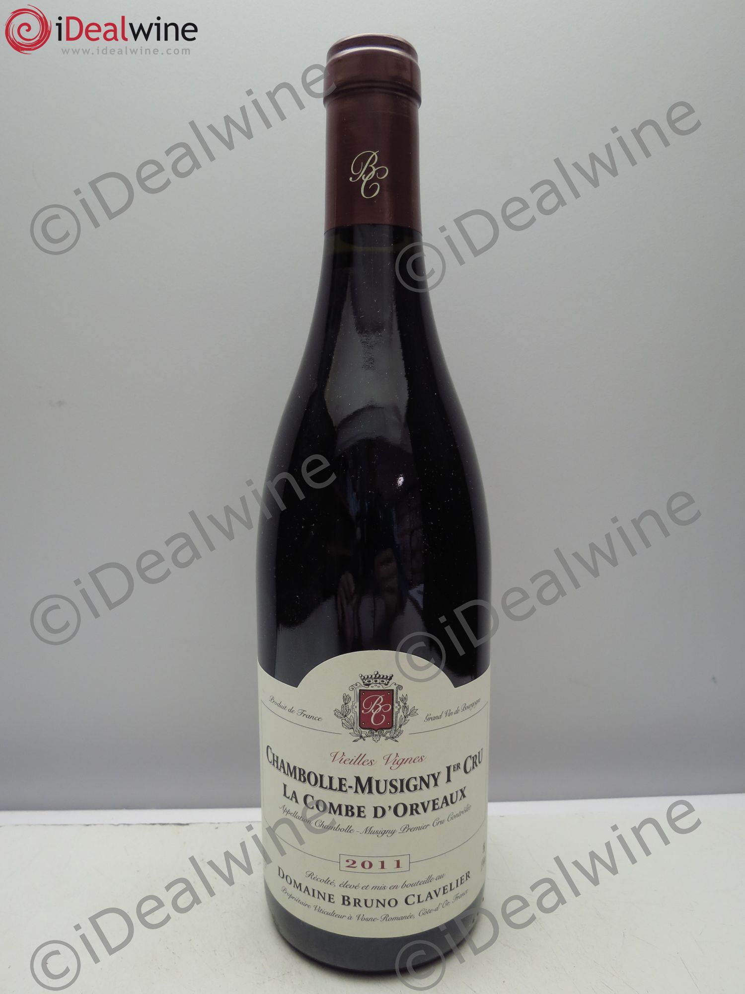 Chambolle-Musigny 1er Cru La Combe D'Orveaux Vieilles Vignes Bruno Clavelier 2011 - Posten von 1 Flasche - 0