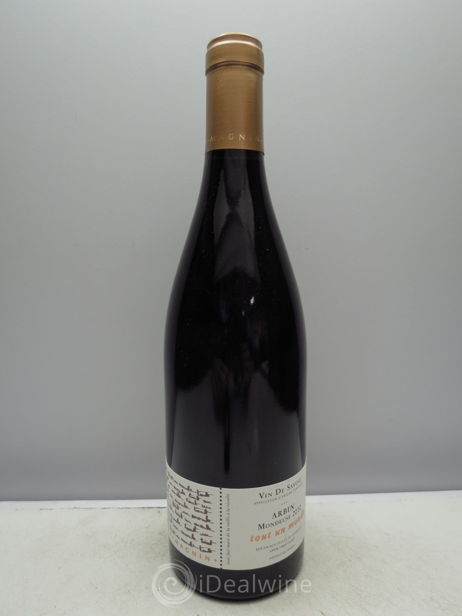 Vin de Savoie Arbin Tout un monde Louis Magnin 2010 - Lot de 1 bouteille - 0