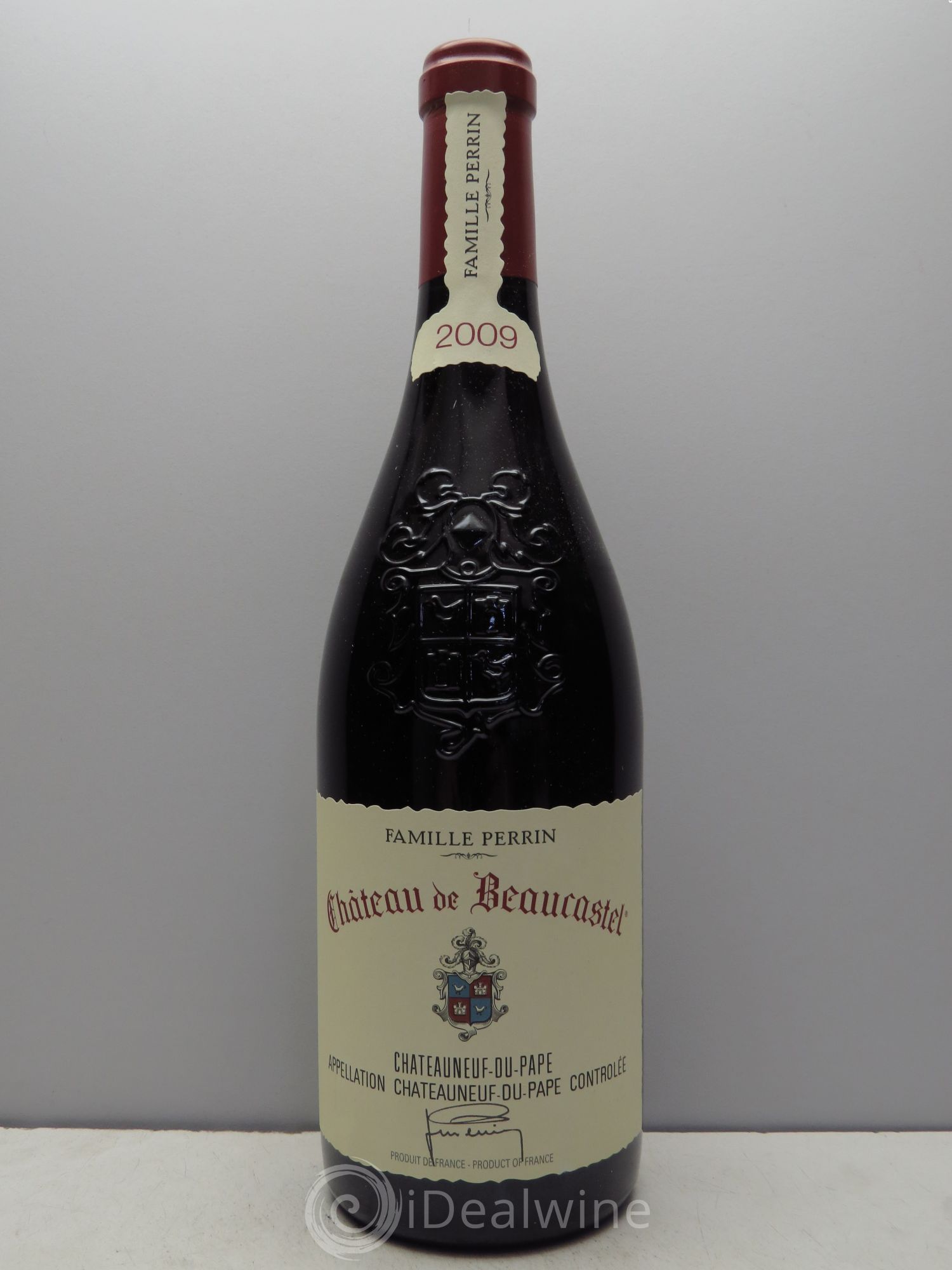 Châteauneuf-du-Pape Château de Beaucastel Famille Perrin 2009 - Lot de 1 bouteille - 0