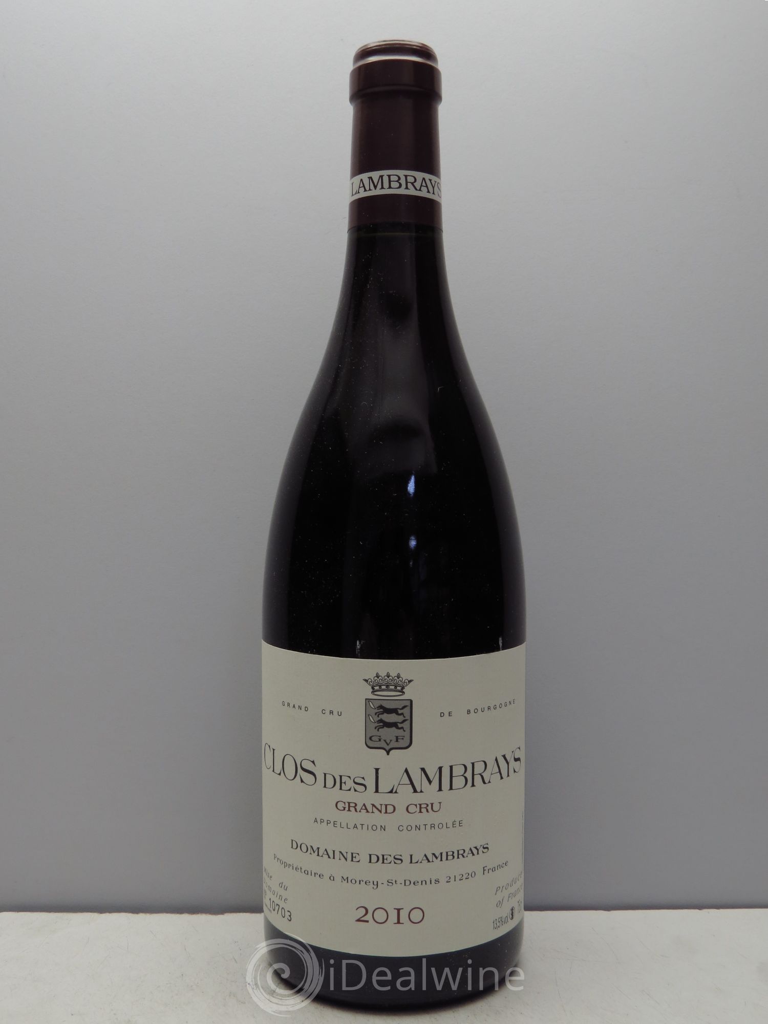 Clos des Lambrays Grand Cru Domaine des Lambrays 2010 - Lot de 1 bouteille - 0