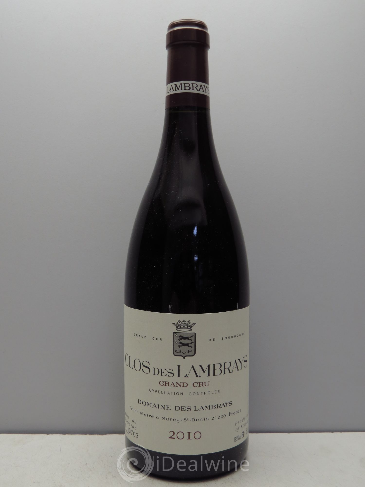 Clos des Lambrays Grand Cru Domaine des Lambrays 2010 - Lot de 1 bouteille - 0