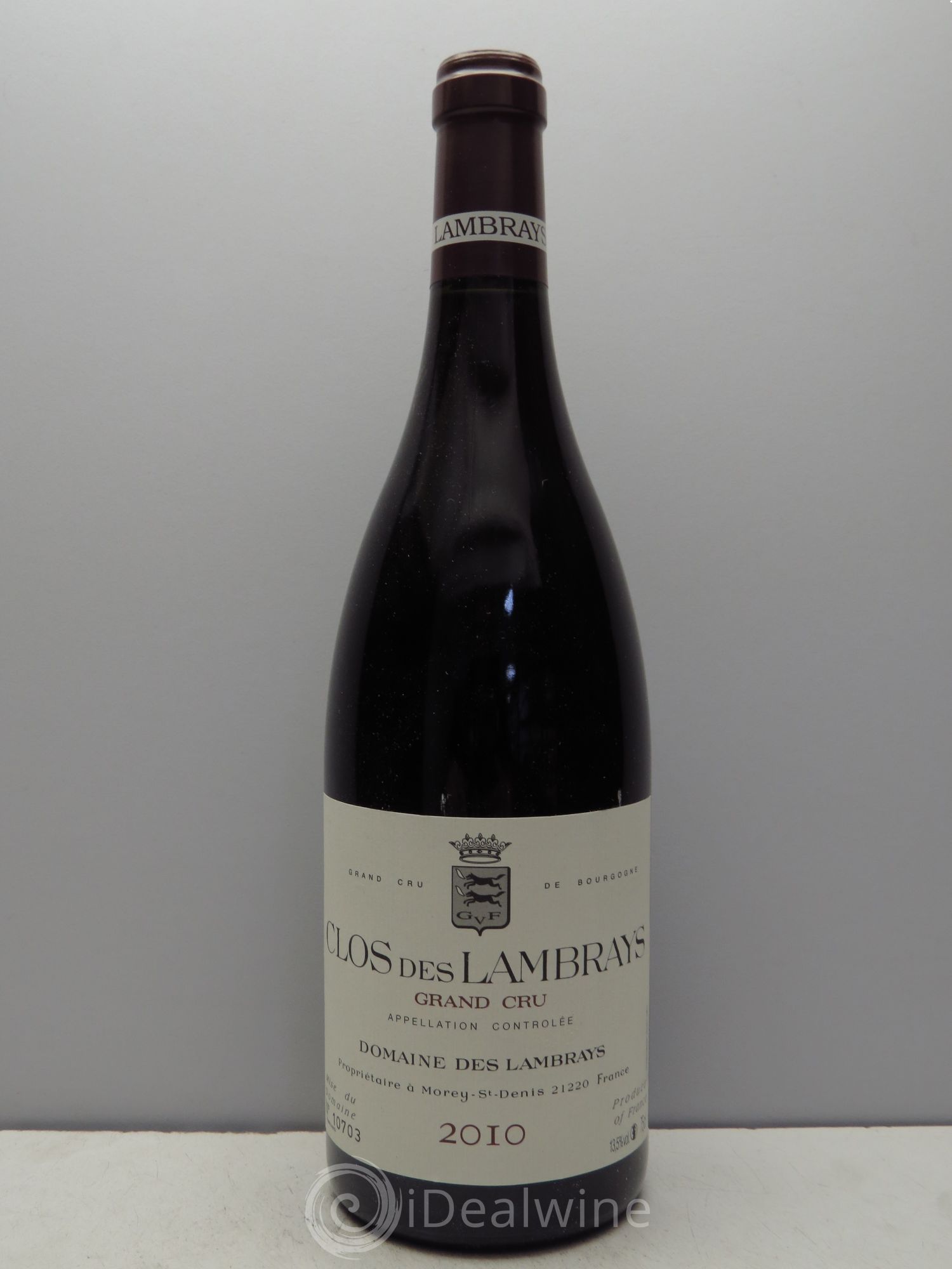 Clos des Lambrays Grand Cru Domaine des Lambrays 2010 - Lot de 1 bouteille - 0
