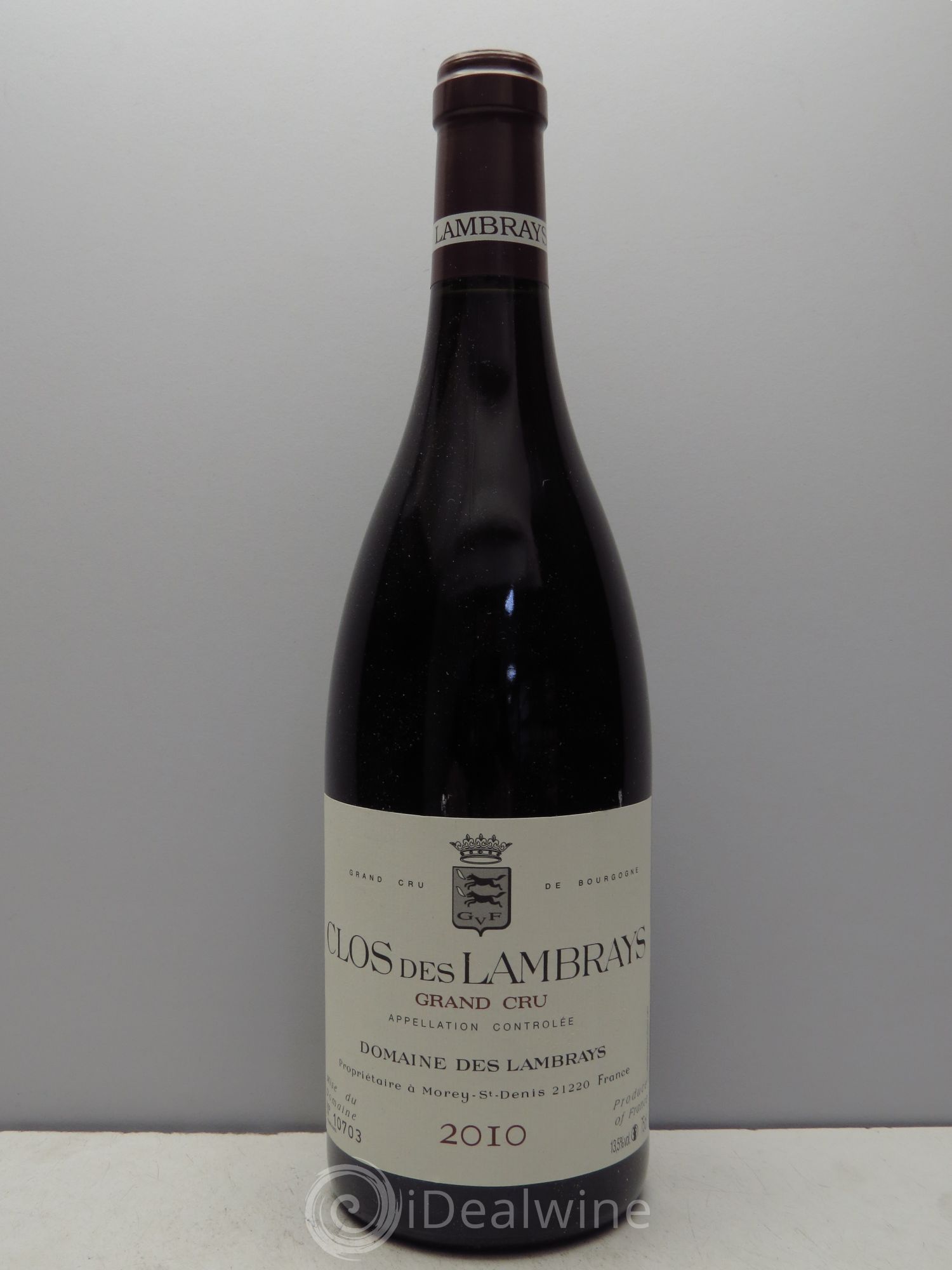 Clos des Lambrays Grand Cru Domaine des Lambrays 2010 - Lot de 1 bouteille - 0