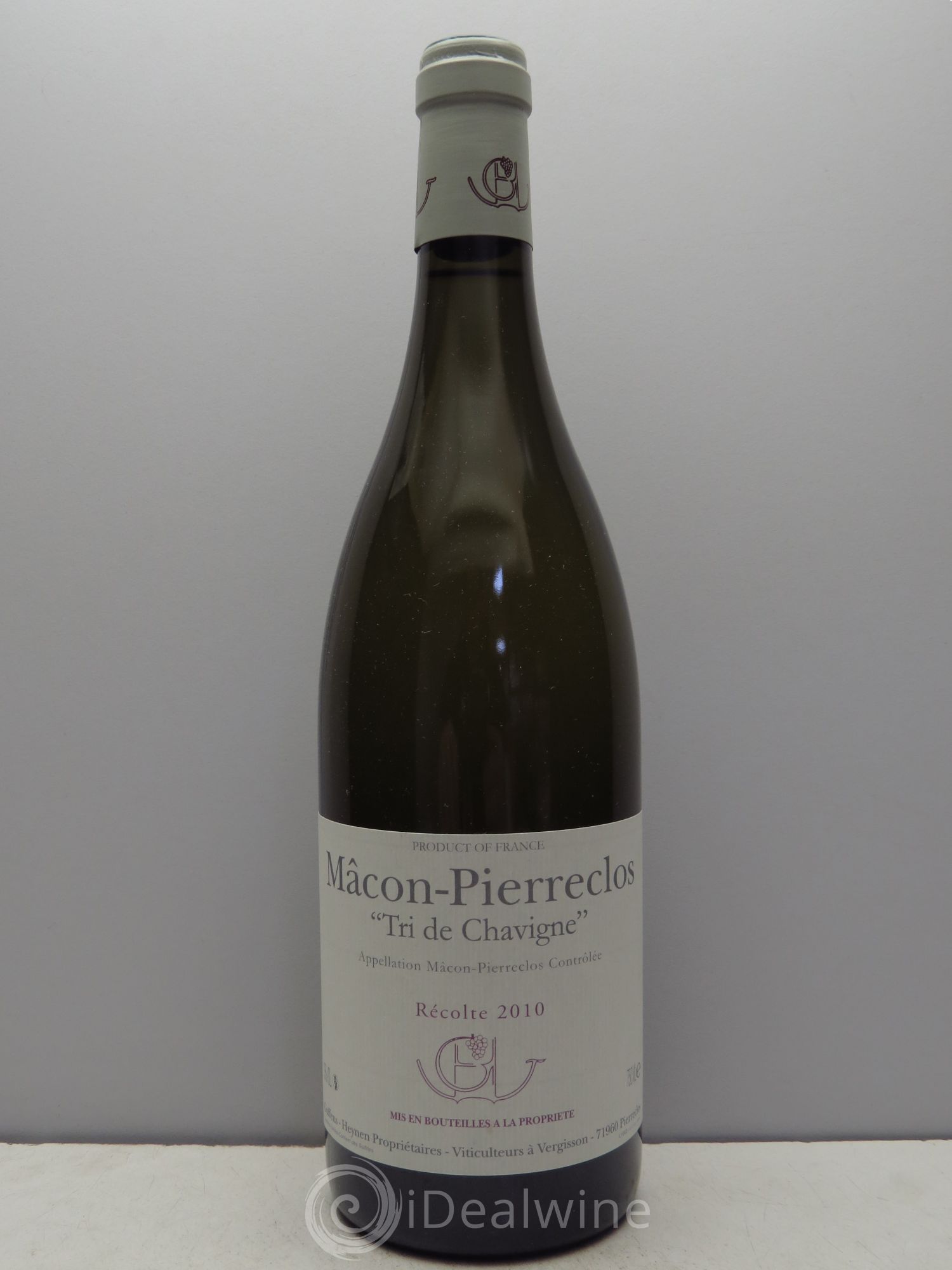 Mâcon-Pierreclos Tri de Chavigne Guffens-Heynen 2010 - Posten von 1 Flasche - 0