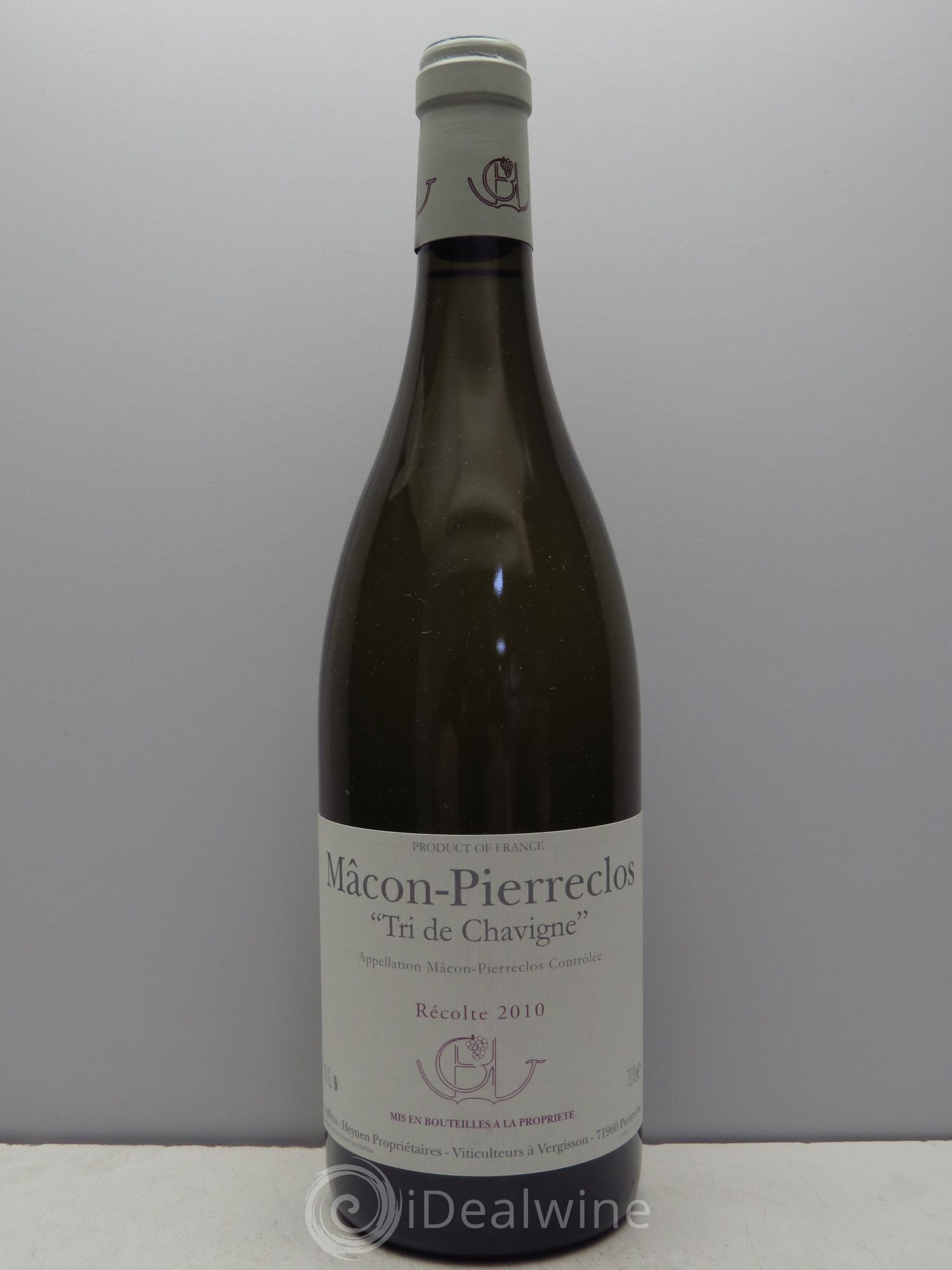 Mâcon-Pierreclos Tri de Chavigne Guffens-Heynen 2010 - Lot de 1 bouteille - 0