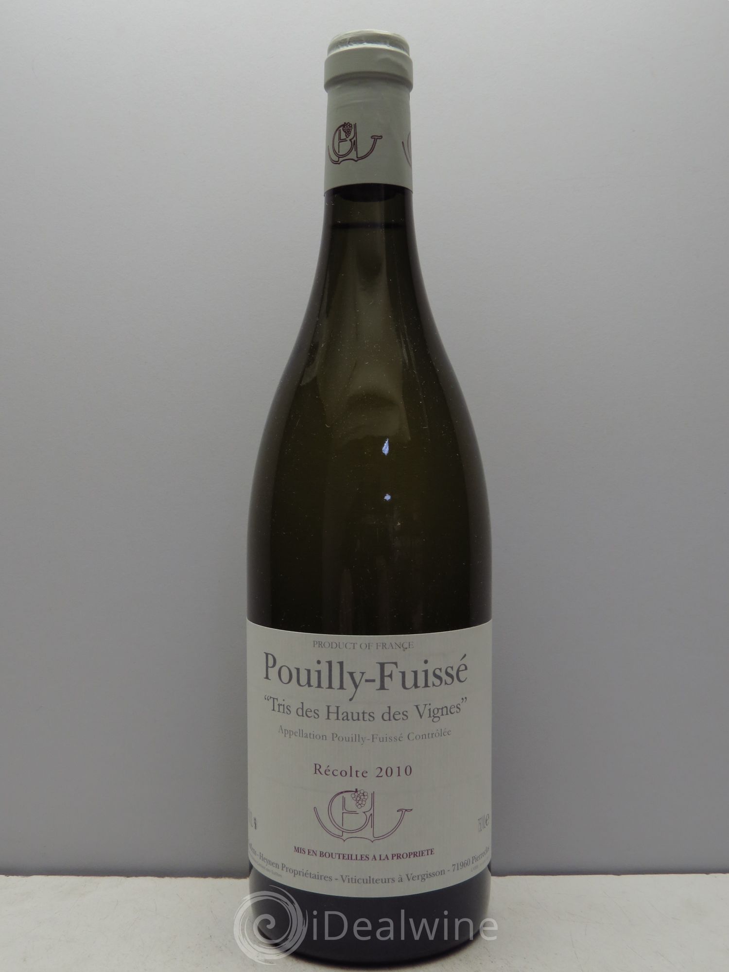 Pouilly-Fuissé Tri des Hauts de Vignes 2010 - Posten von 1 Flasche - 0
