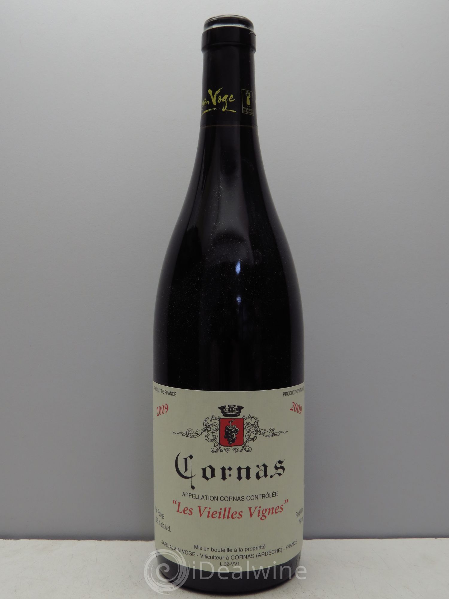 Cornas Les Vieilles Vignes Alain Voge (Domaine) 2009 - Lotto di 1 bottiglia - 0
