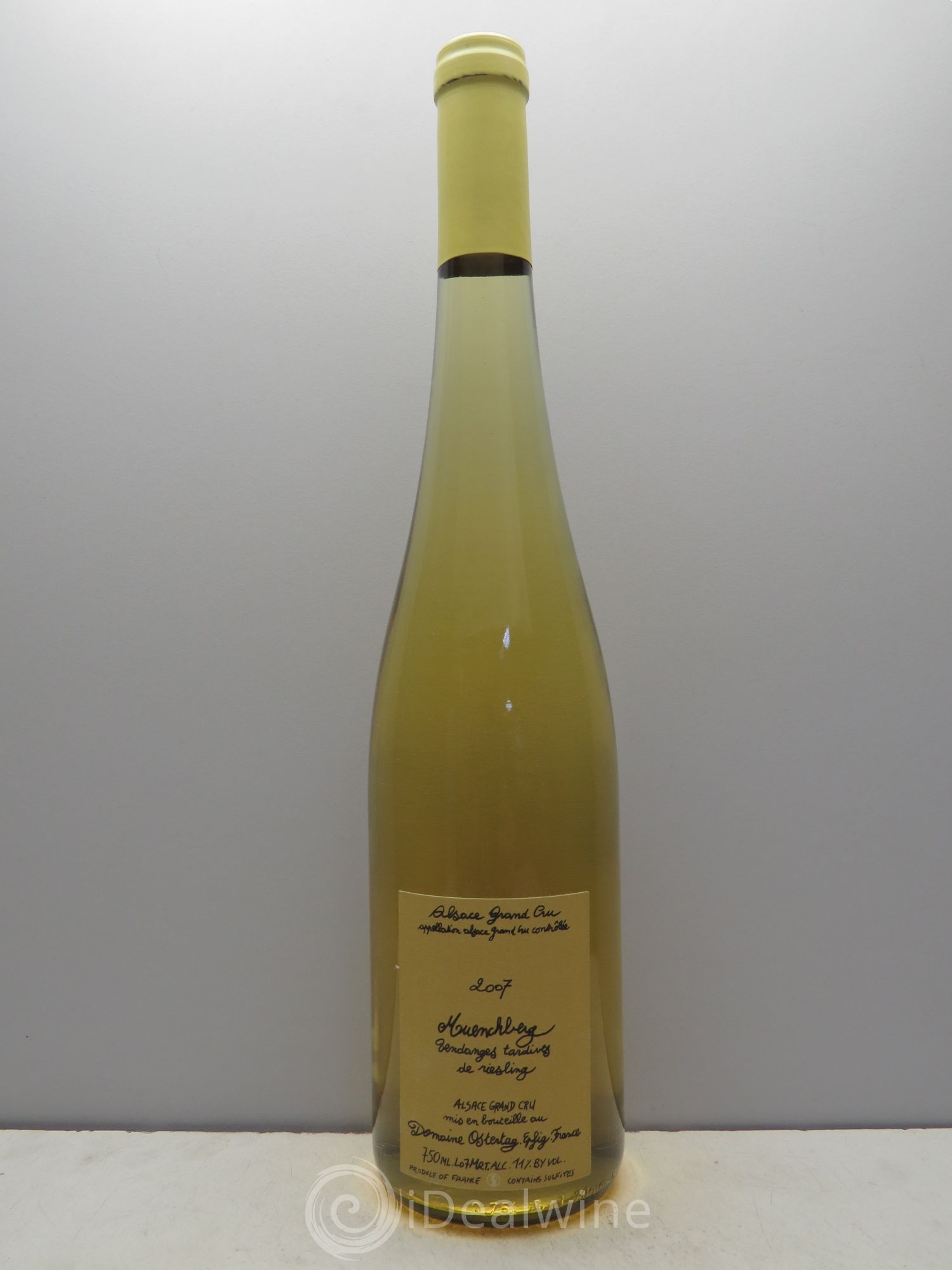 Alsace Riesling Grand Cru Muenchberg Ostertag (Domaine) VT 2007 - Lot de 1 bouteille - 0