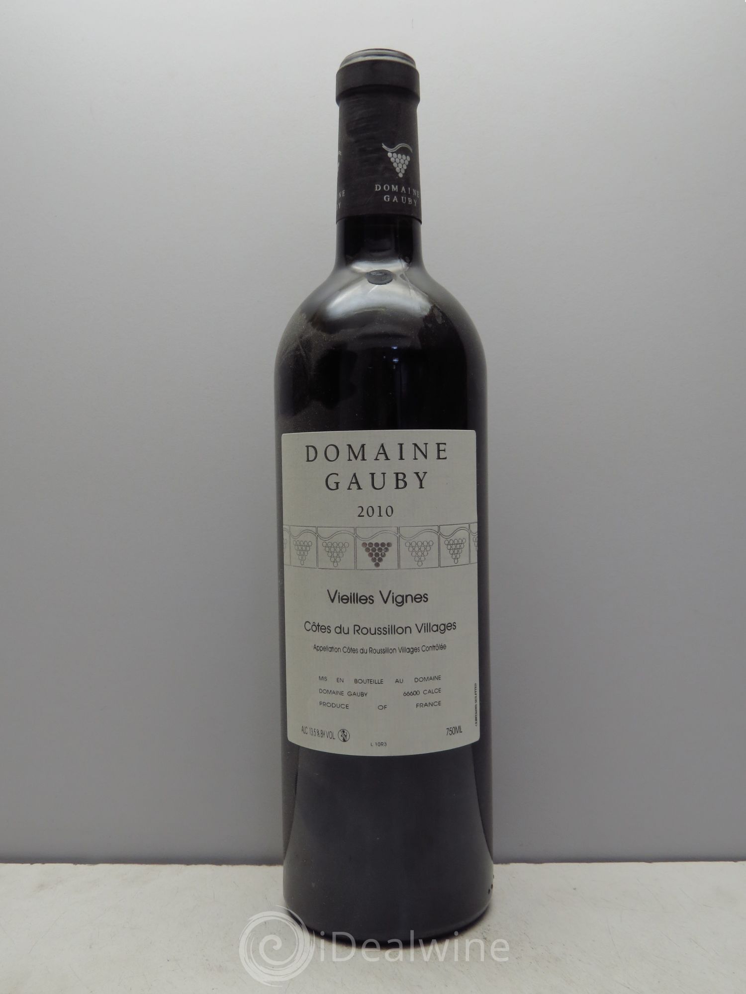 Côtes du Roussillon Villages Vieilles vignes Gauby (Domaine) 2010 - Lot de 1 bouteille - 0