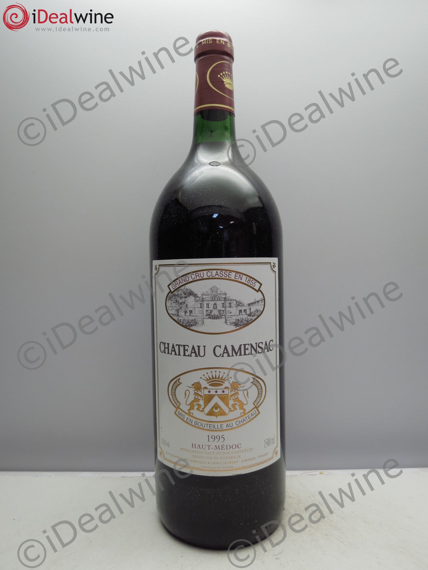 Château Camensac 5ème Grand Cru Classé 1995 - Lot de 1 magnum - 0