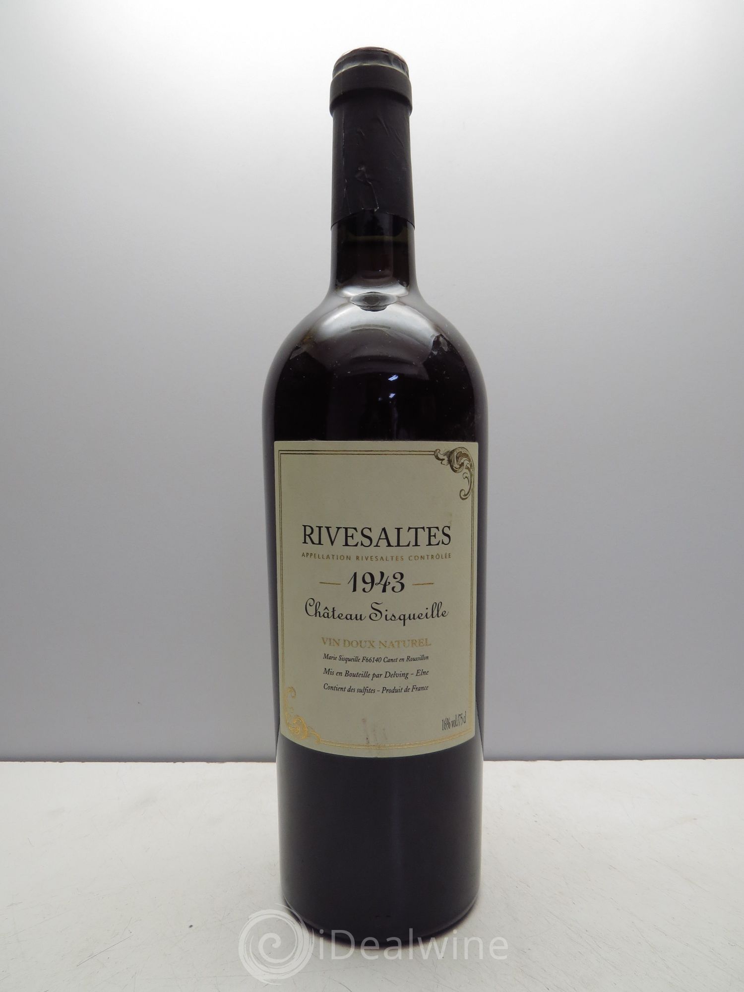 Rivesaltes Château Sisqueille 1943 - Posten von 1 Flasche - 0