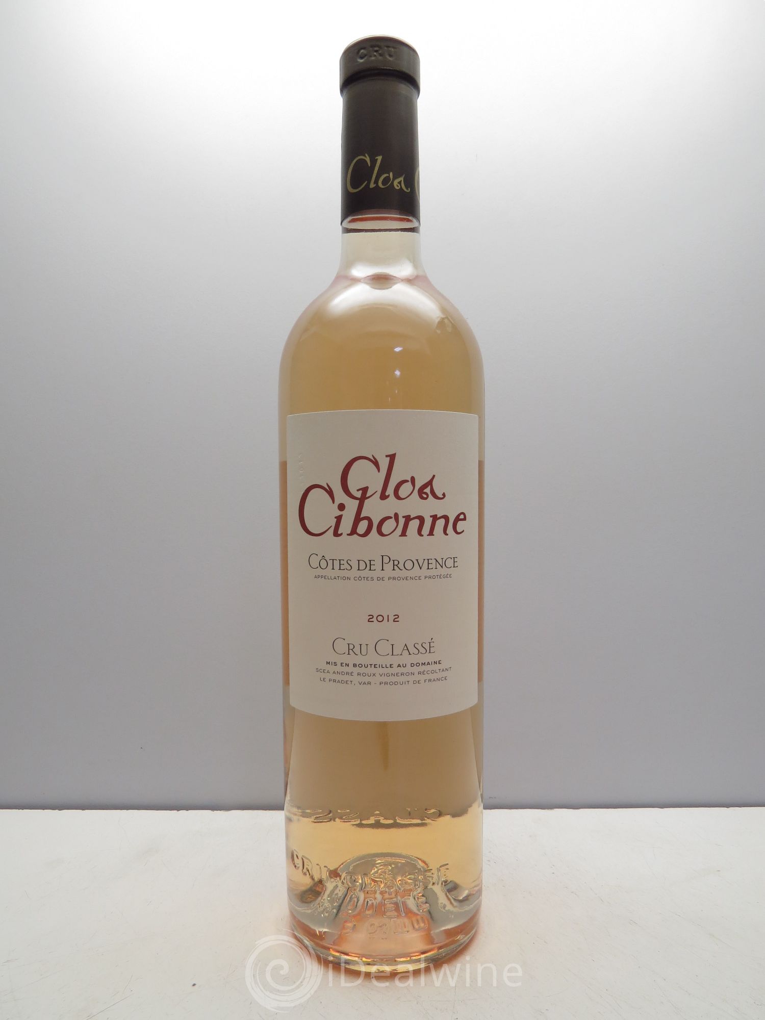 Côtes de Provence Clos Cibonne "Tendance" 2012 - Posten von 1 Flasche - 0