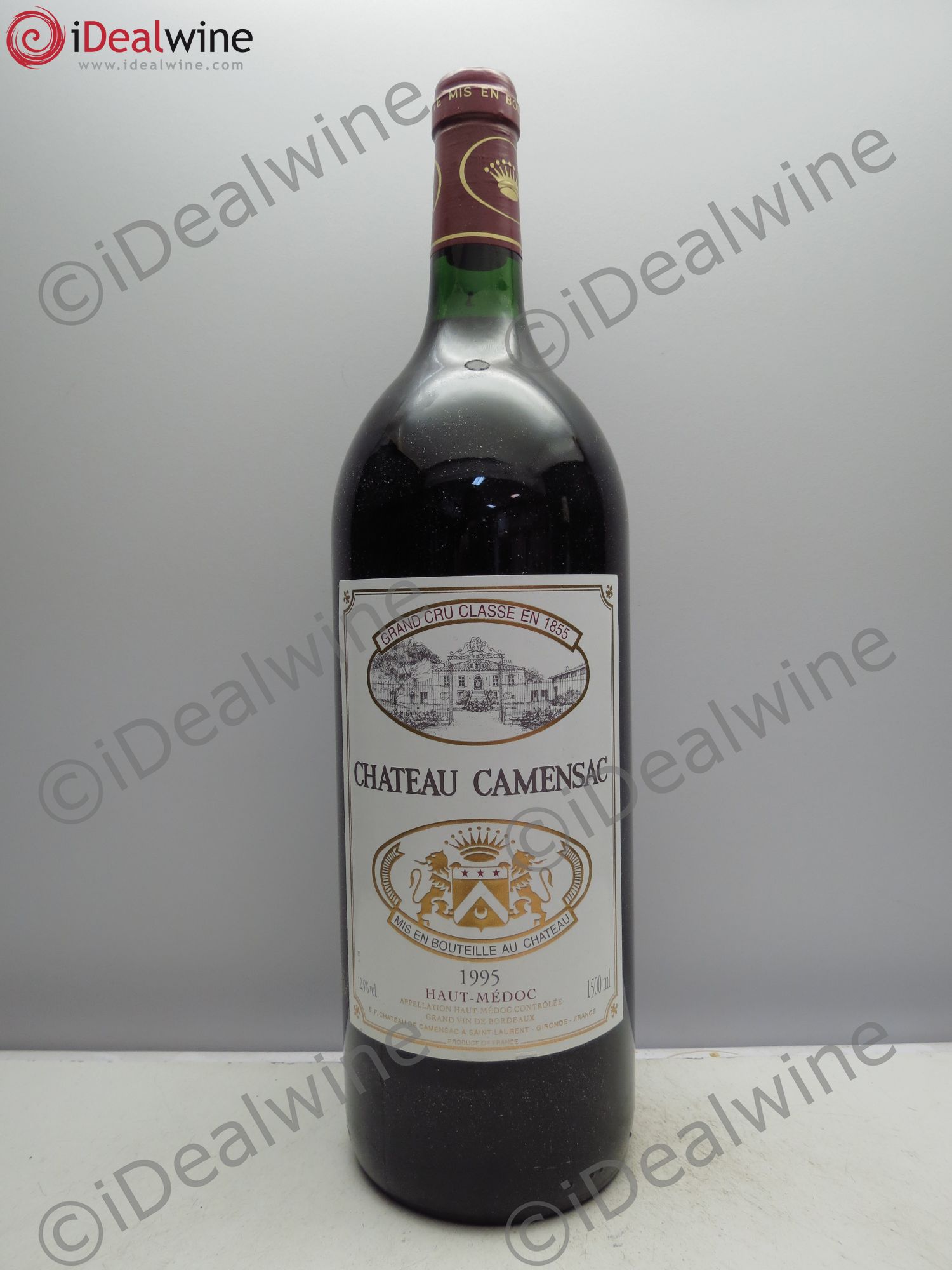 Château Camensac 5ème Grand Cru Classé 1995 - Lot de 1 magnum - 0