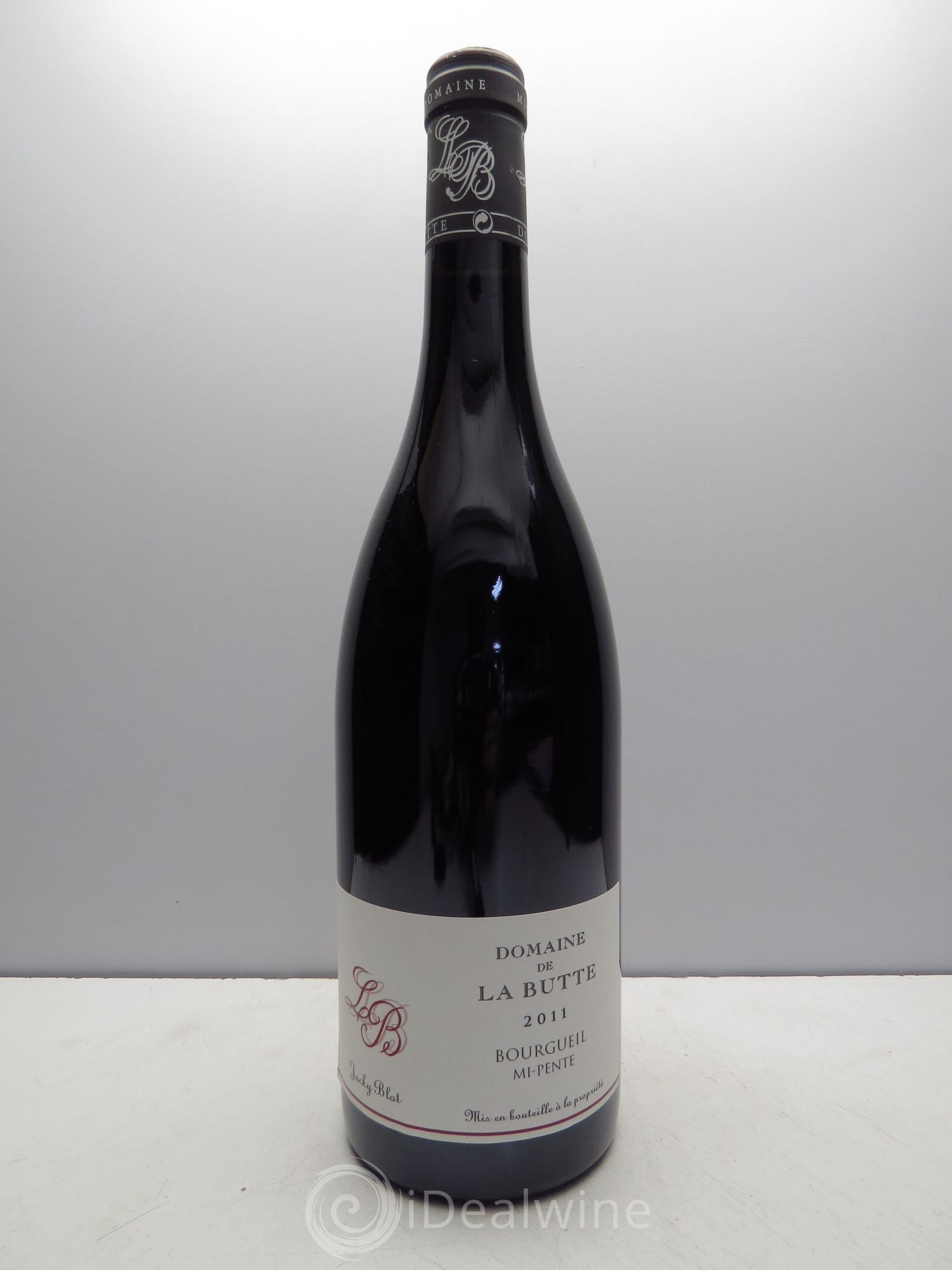 Bourgueil Mi-Pente Domaine de La Butte - Jacky Blot 2011 - Lot de 1 bouteille - 0