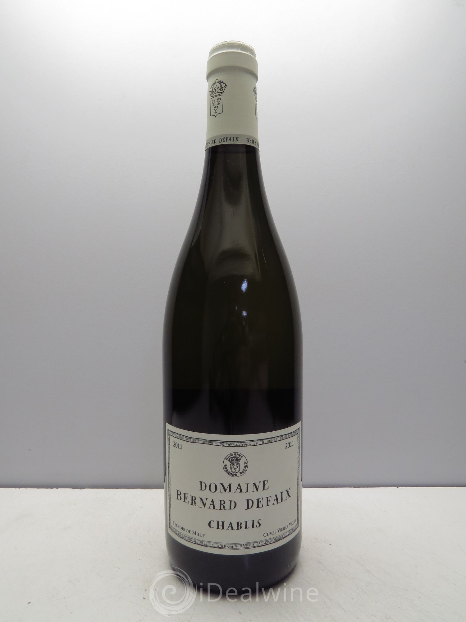 Chablis Vieilles vignes Bernard Defaix Terroir de Milly 2011 - Posten von 1 Flasche - 0