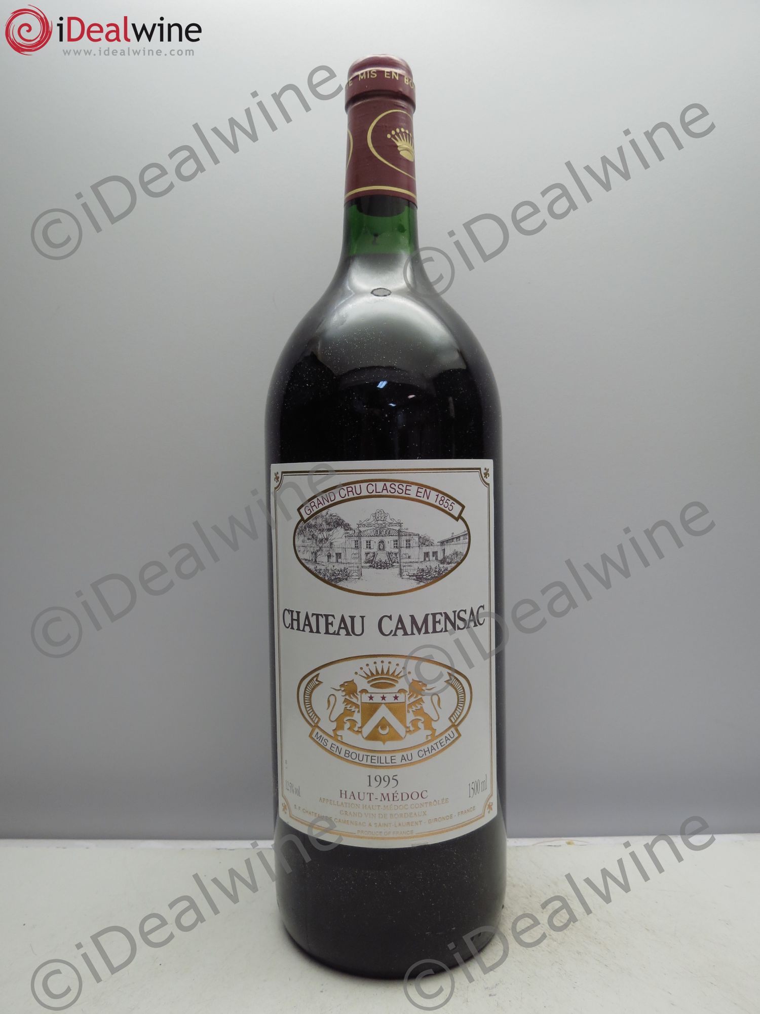 Château Camensac 5ème Grand Cru Classé 1995 - Lot de 1 magnum - 0