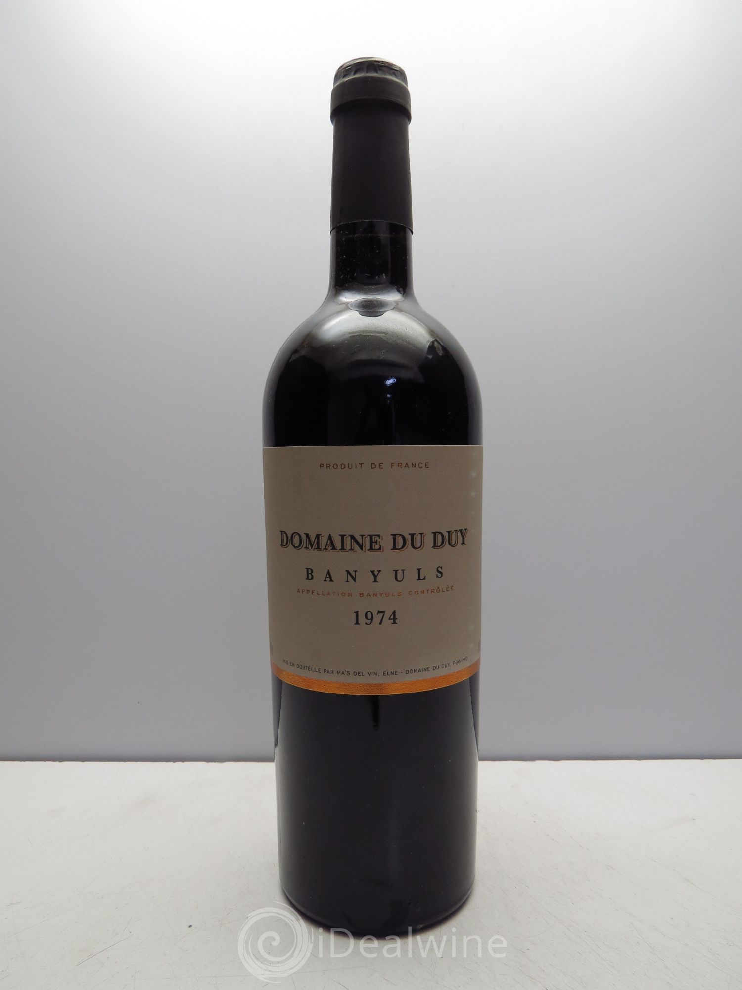 Banyuls Duy (Domaine du) 1974 - Posten von 1 Flasche - 0