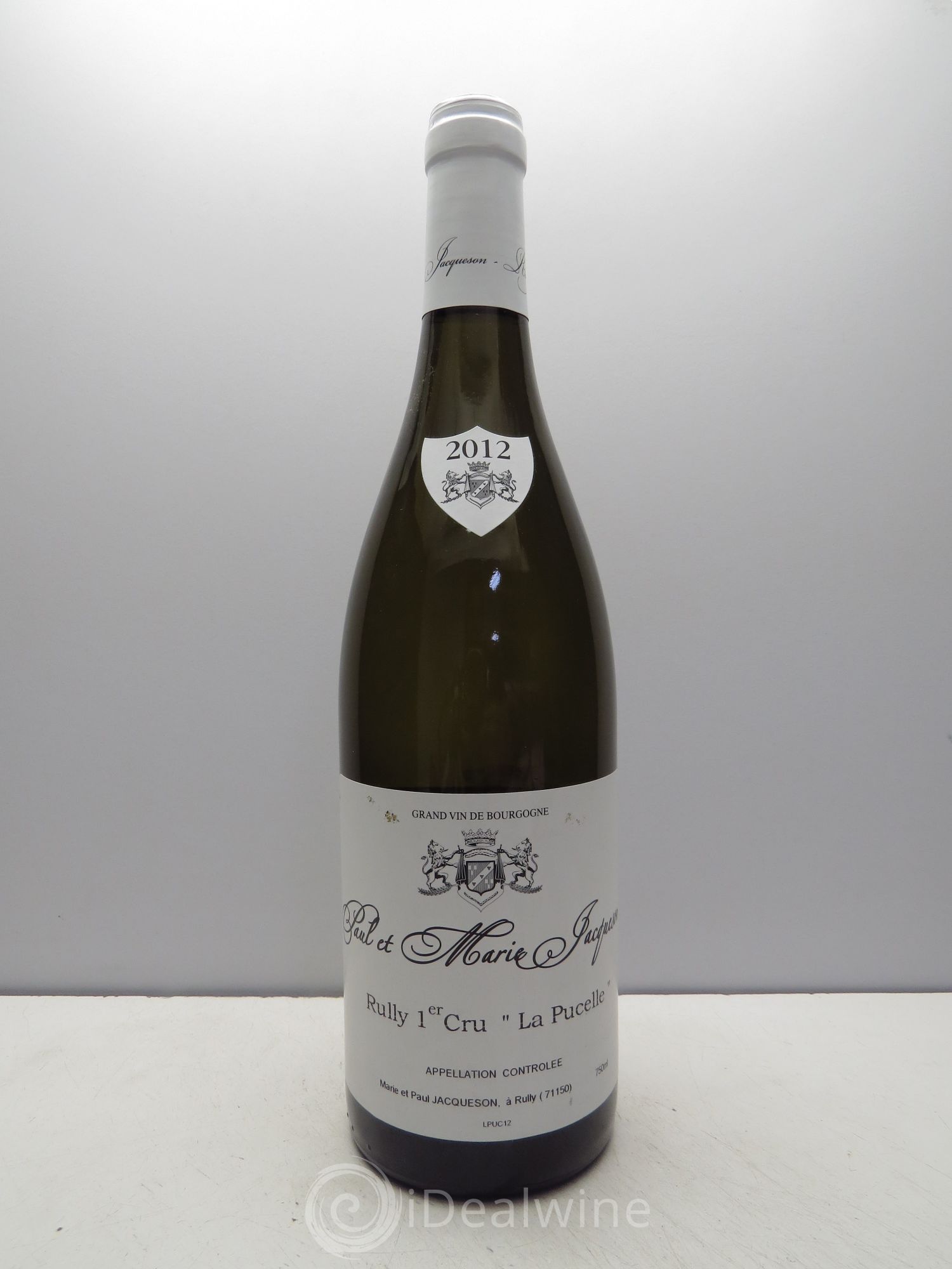 Rully 1er Cru La Pucelle Paul & Marie Jacqueson 2012 - Lot de 1 bouteille - 0