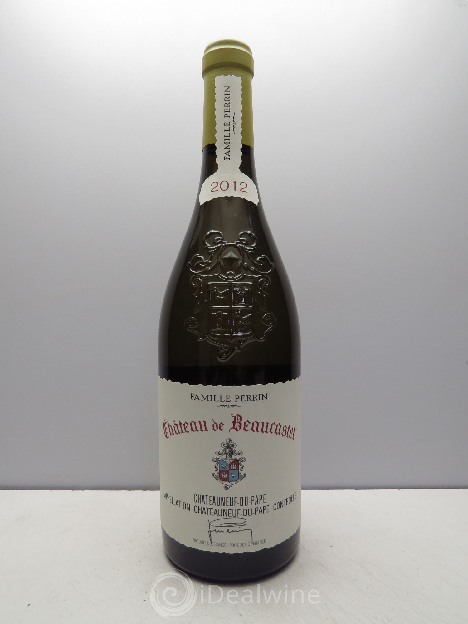 Châteauneuf-du-Pape Château de Beaucastel Famille Perrin 2012 - Lot de 1 bouteille - 0